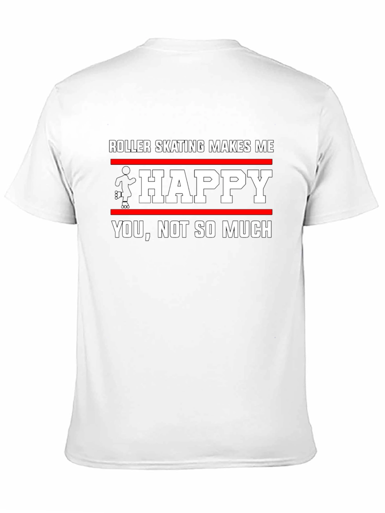 Roller Skating Makes Me Happy T-Shirt