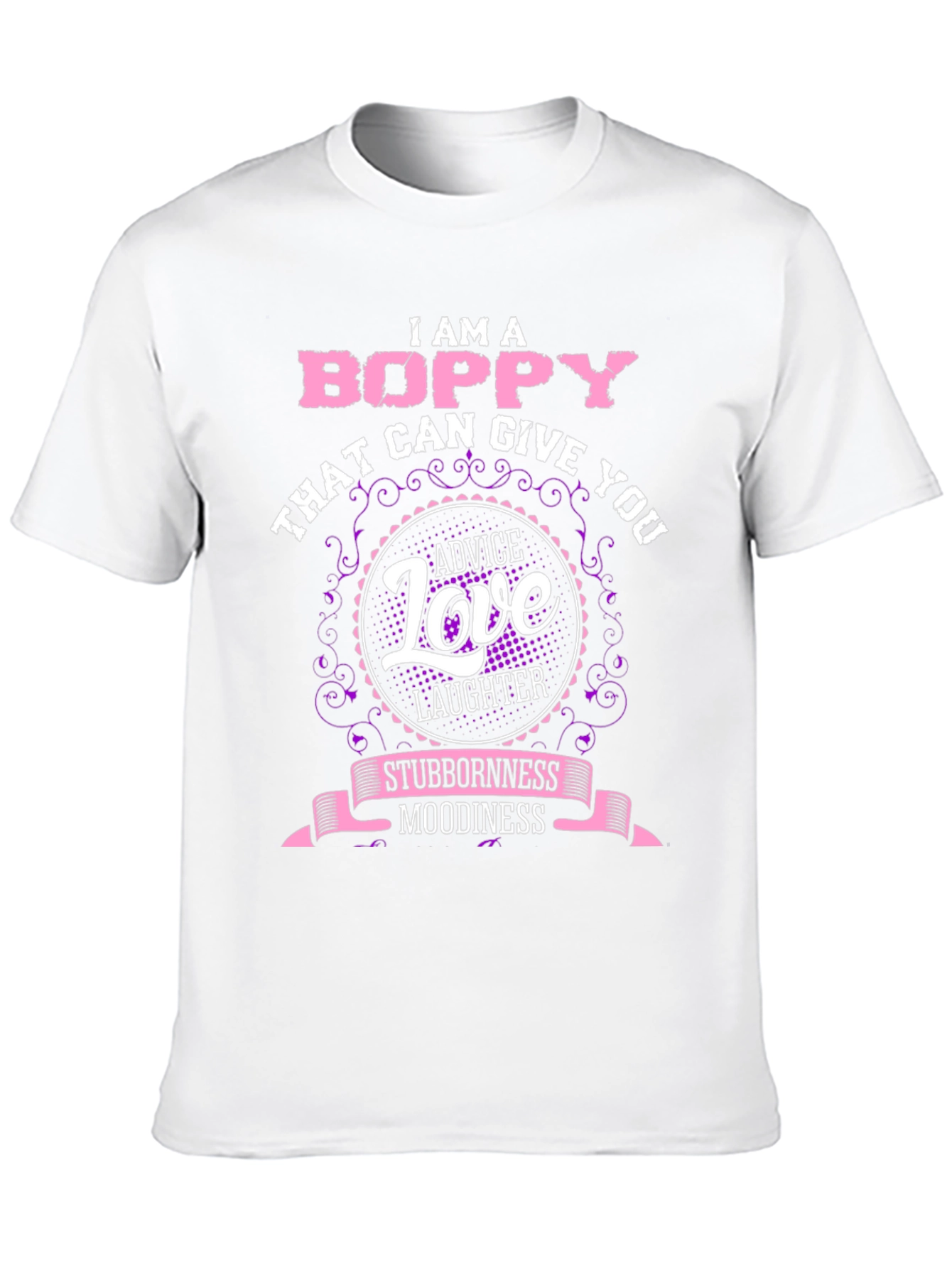 Boppy T-Shirt: Advice Love Laughter