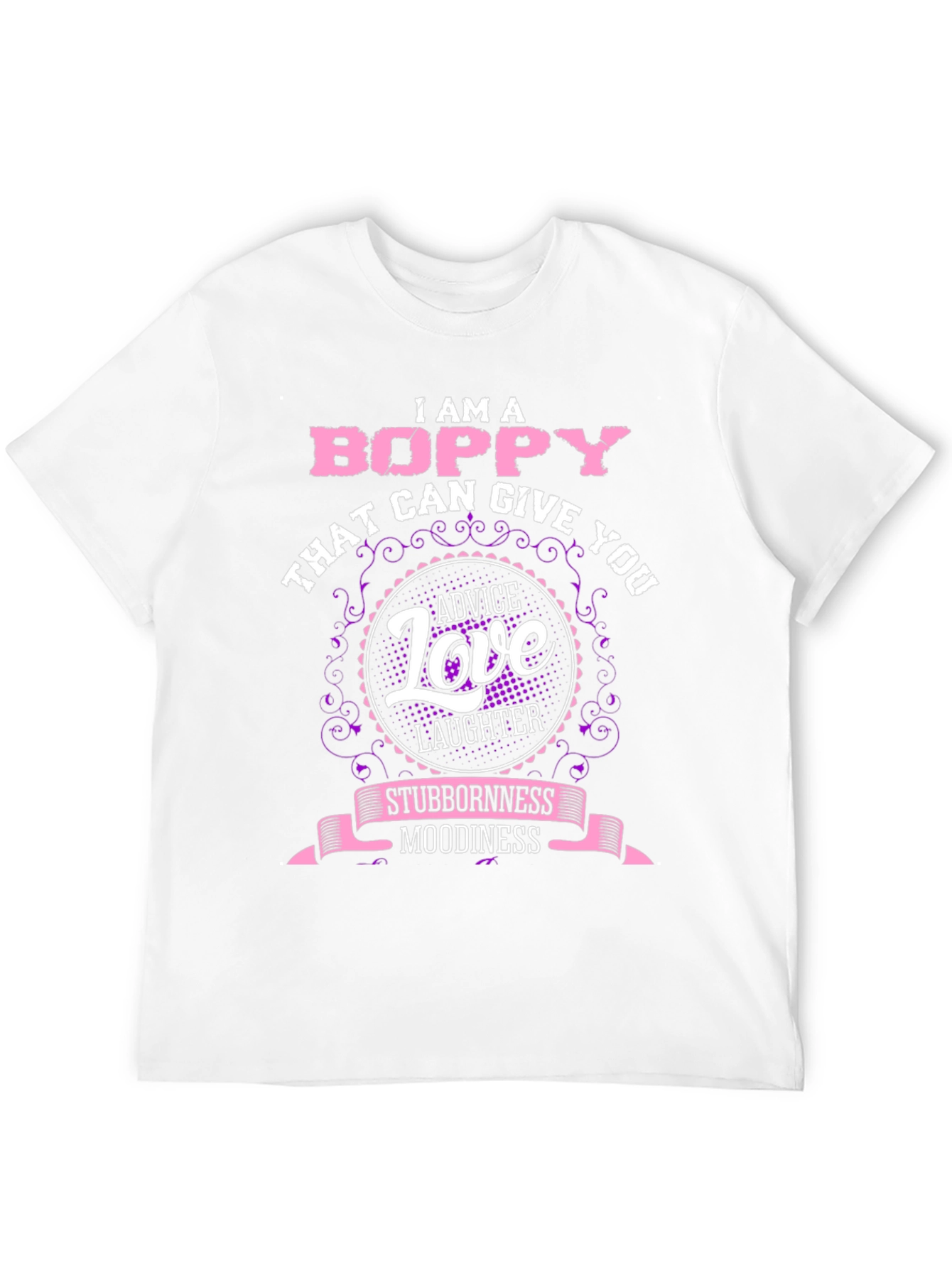 Boppy T-Shirt: Advice Love Laughter