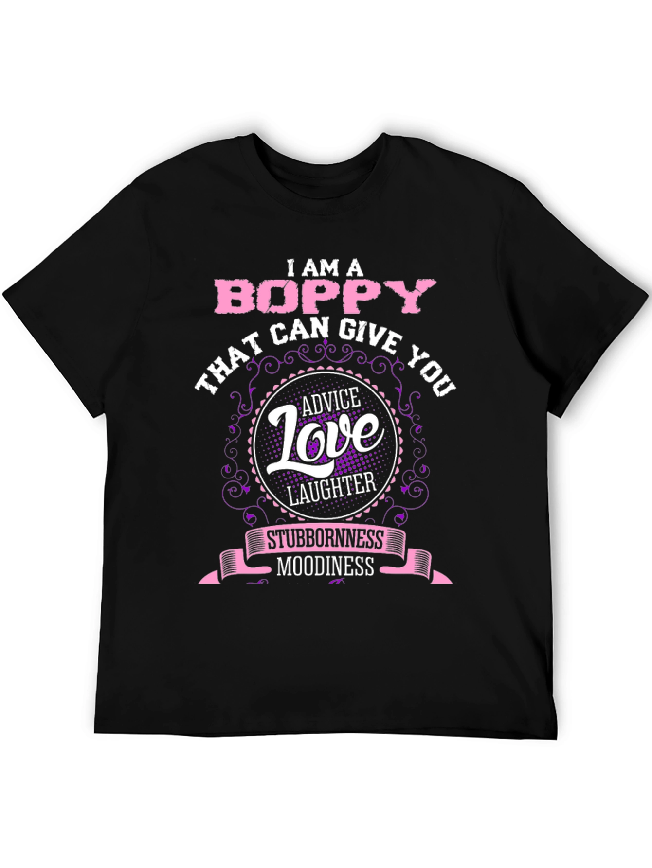 Boppy T-Shirt: Advice Love Laughter