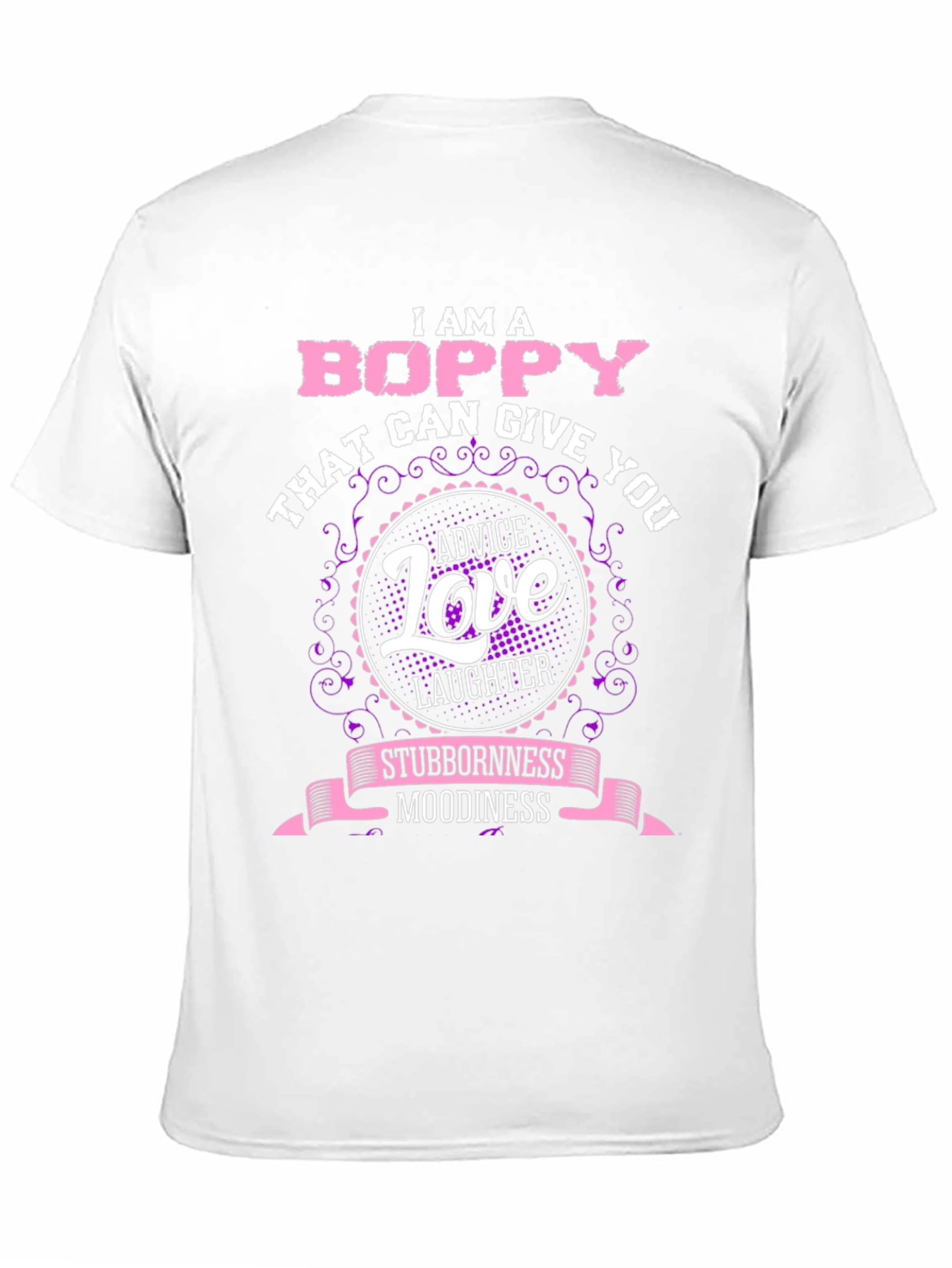 Boppy T-Shirt: Advice Love Laughter