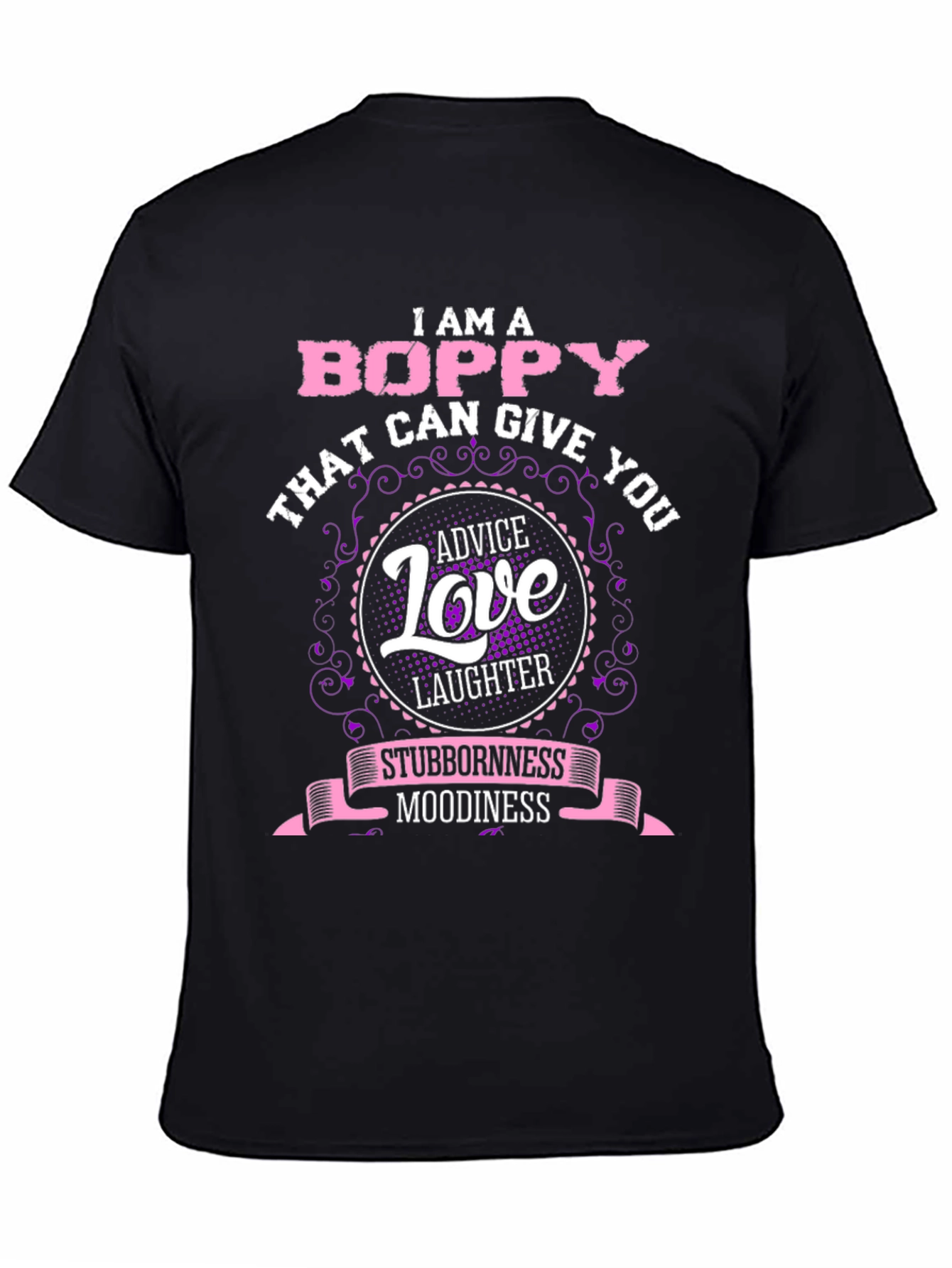 Boppy T-Shirt: Advice Love Laughter