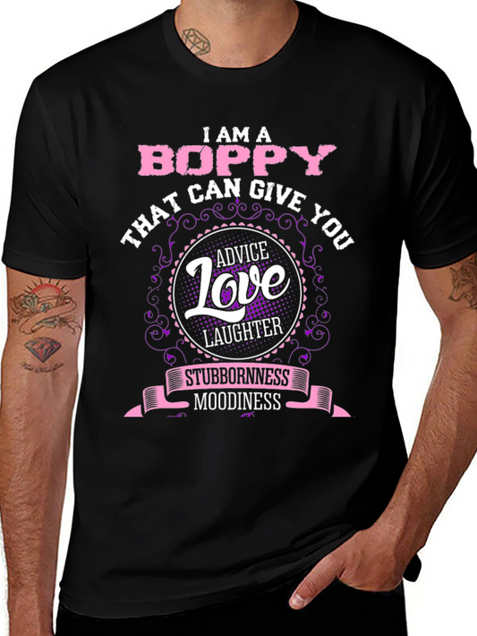 Boppy T-Shirt: Advice Love Laughter