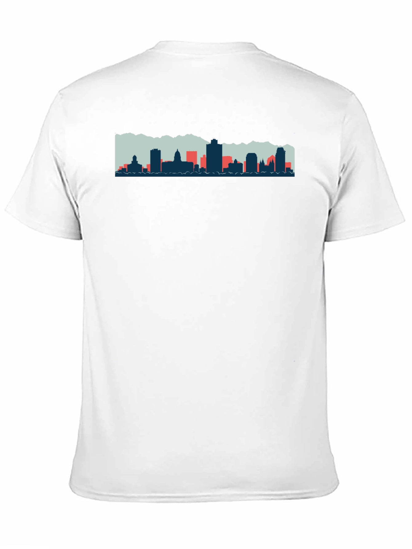 Cityscape Graphic Tee - Mens Black T-Shirt