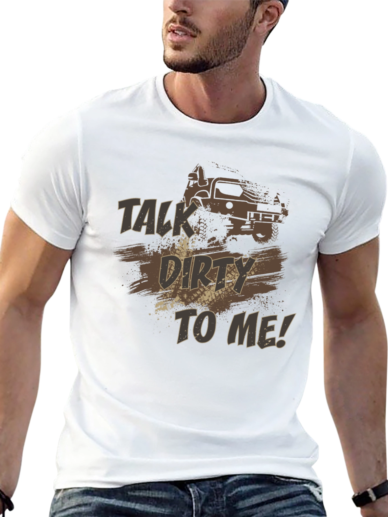 Talk Dirty To Me Truck Graphic Tee