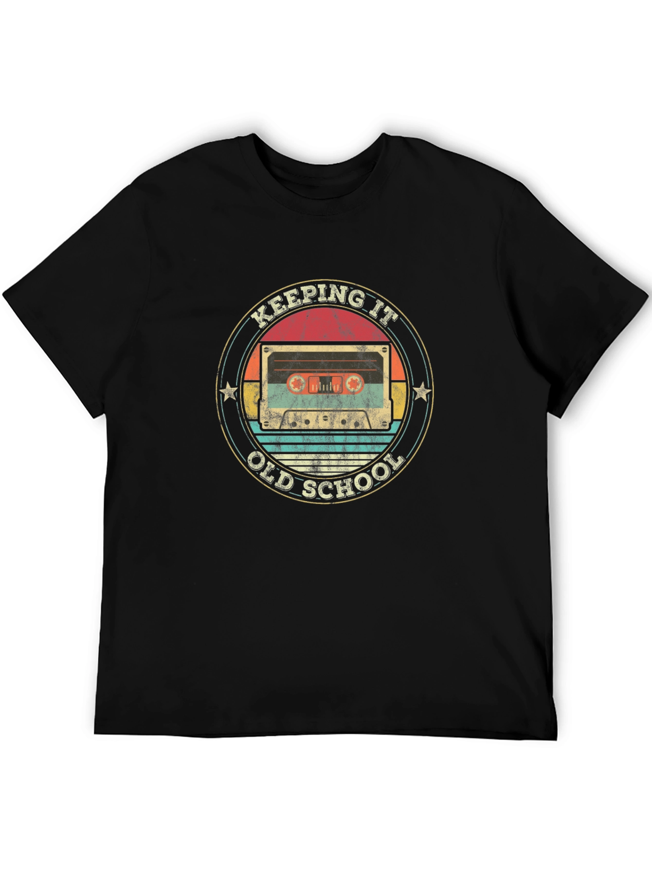Keeping it Old School Retro Cassette T-Shirt