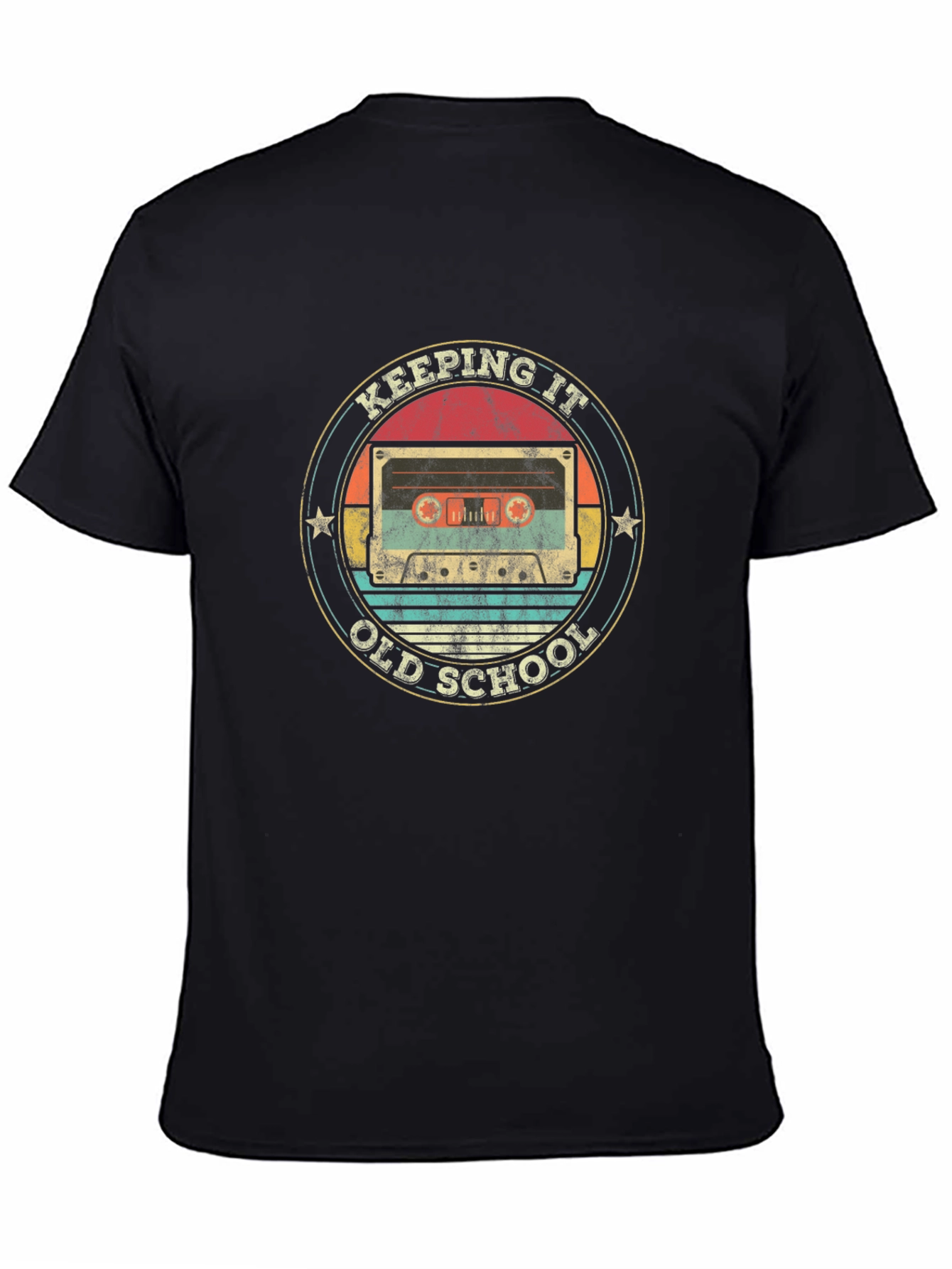 Keeping it Old School Retro Cassette T-Shirt