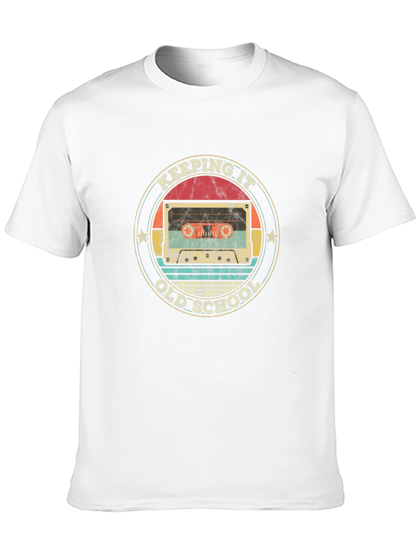 Keeping it Old School Retro Cassette T-Shirt