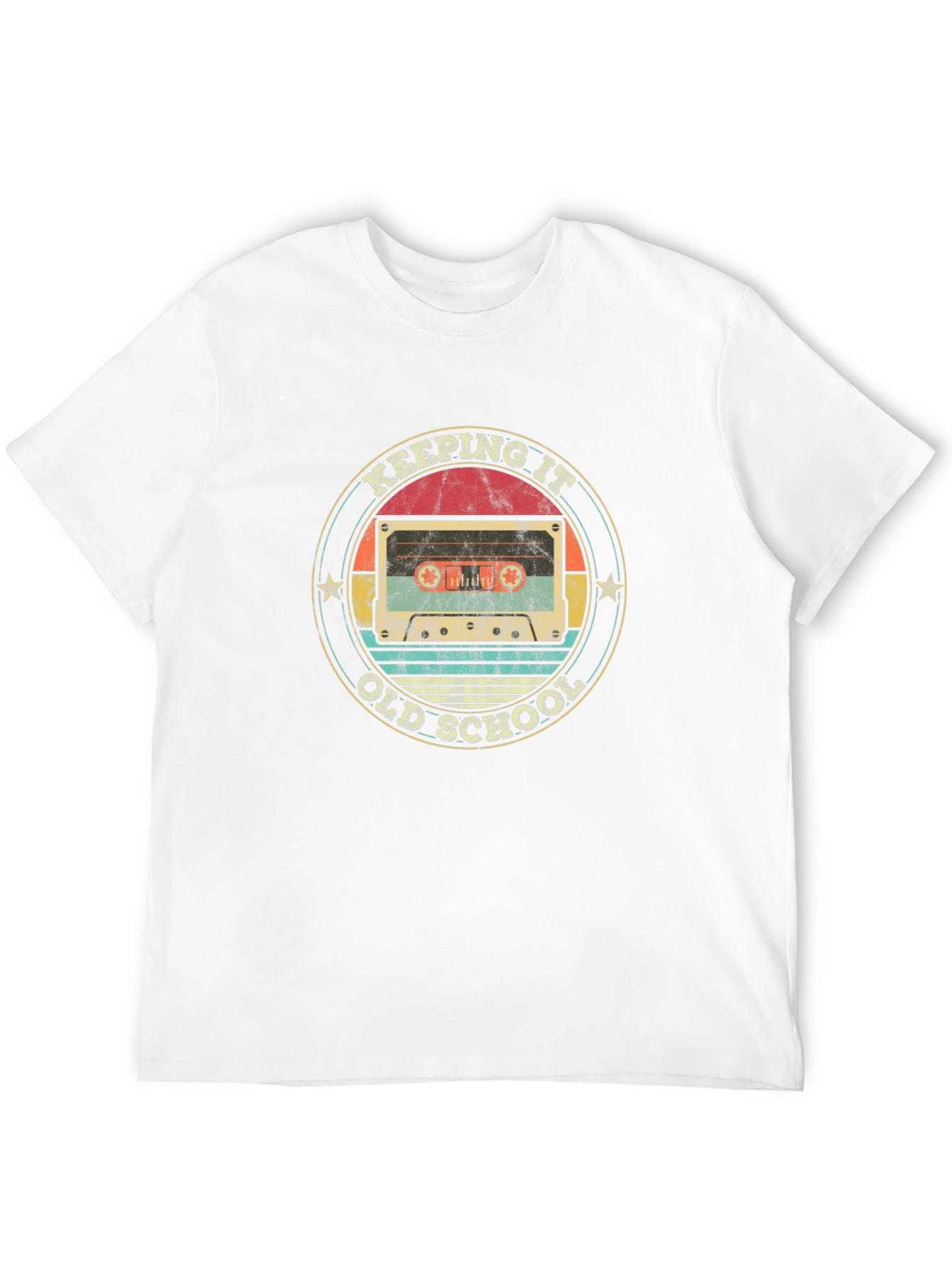 Keeping it Old School Retro Cassette T-Shirt