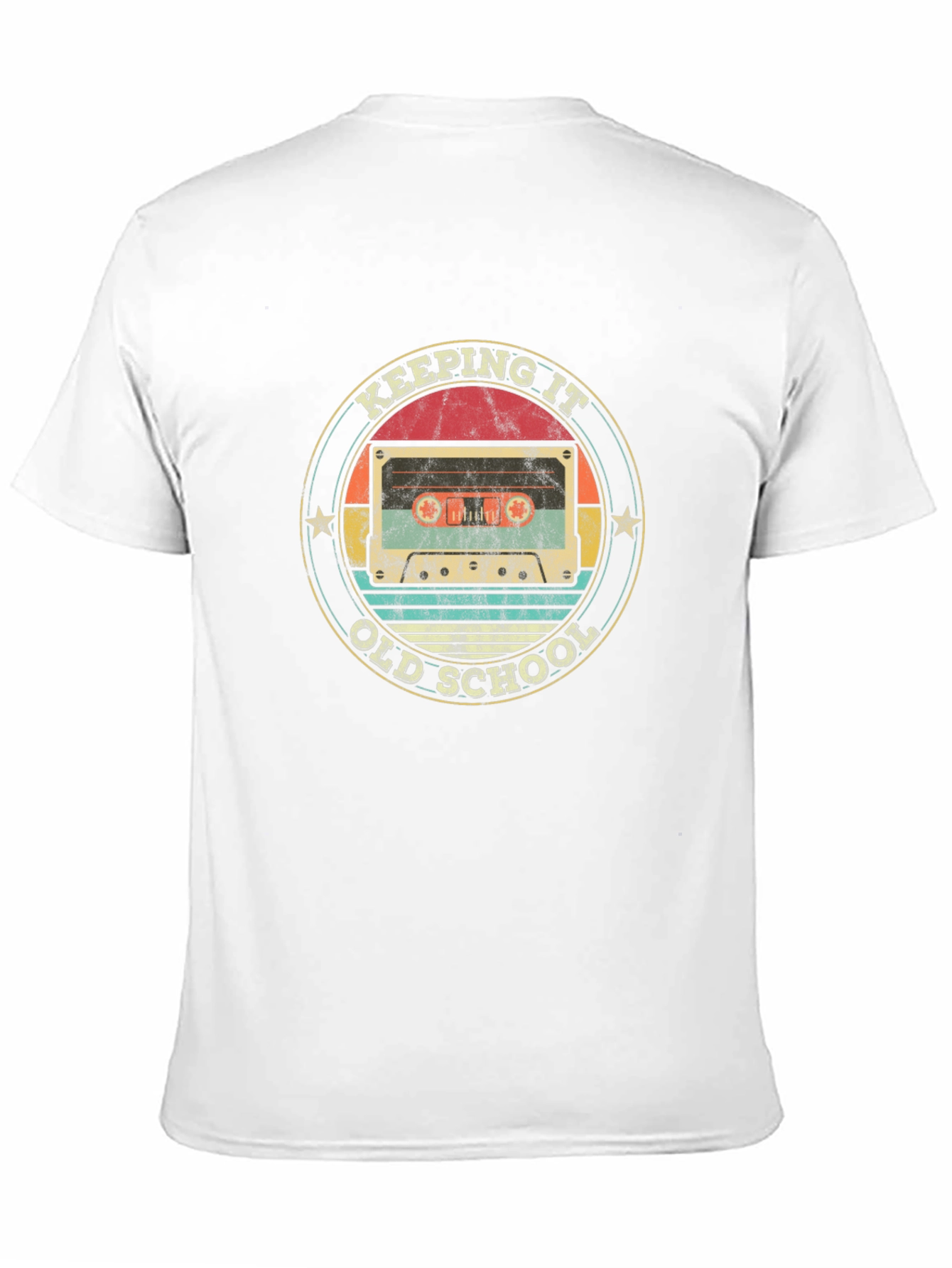 Keeping it Old School Retro Cassette T-Shirt