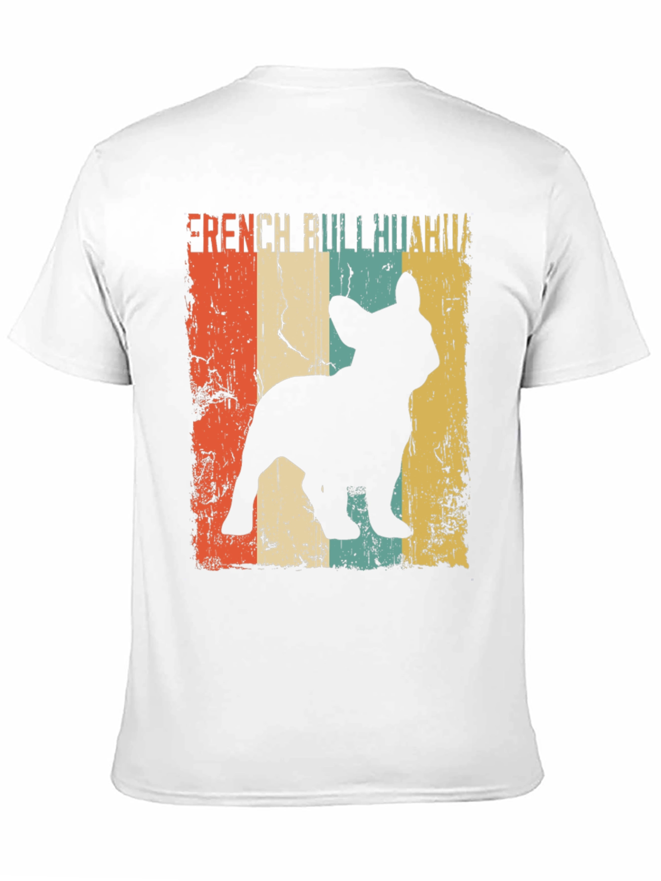Retro French Bullhuahua Dog T-Shirt