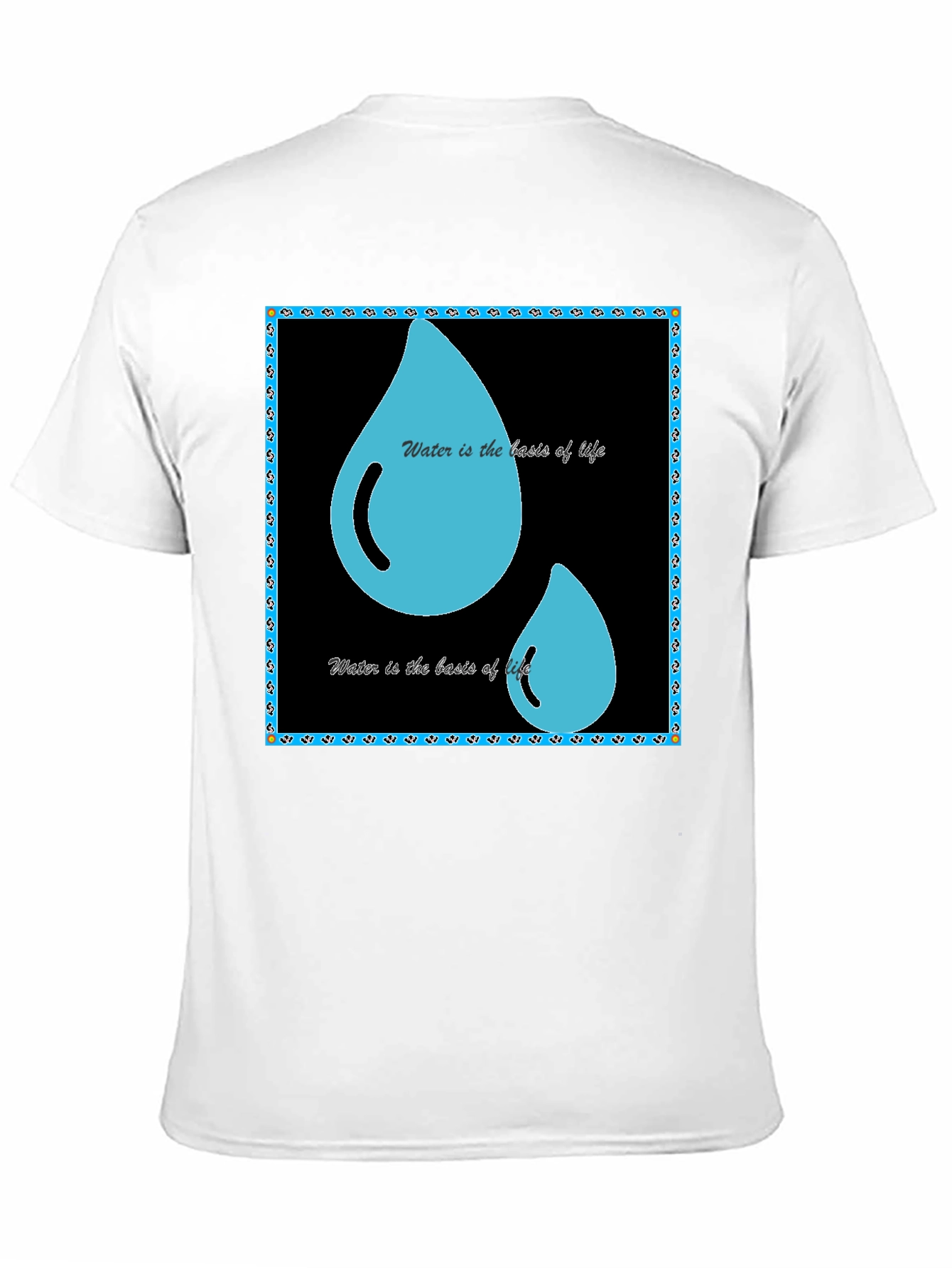 Water is Life T-Shirt - Black Graphic Tee