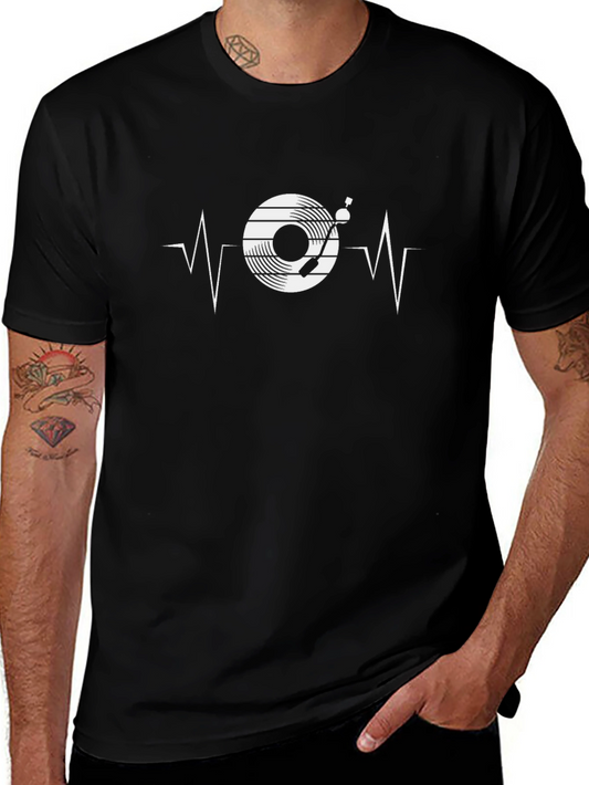 DJ Heartbeat T-Shirt - Music Lovers Tee