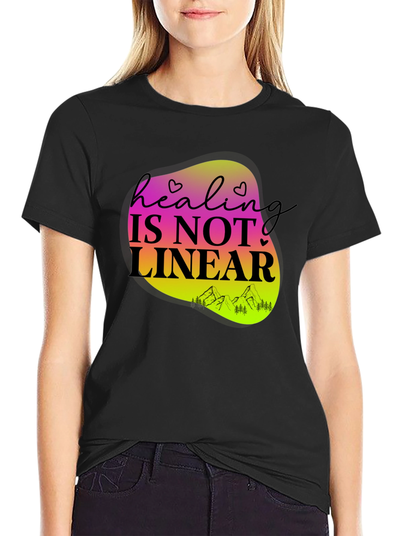 Healing is Not Linear Graphic Tee