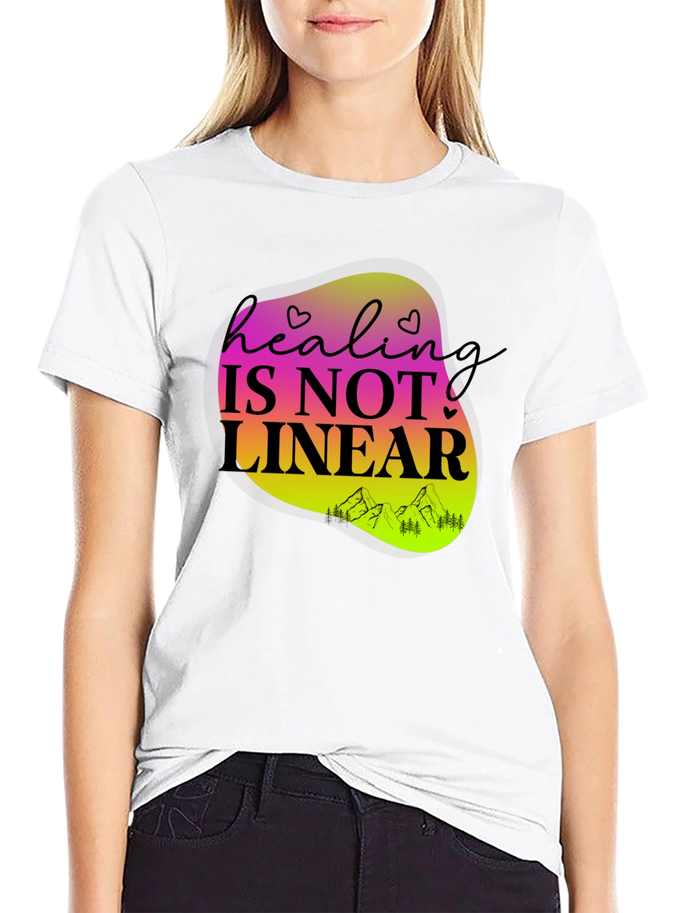 Healing is Not Linear Graphic Tee
