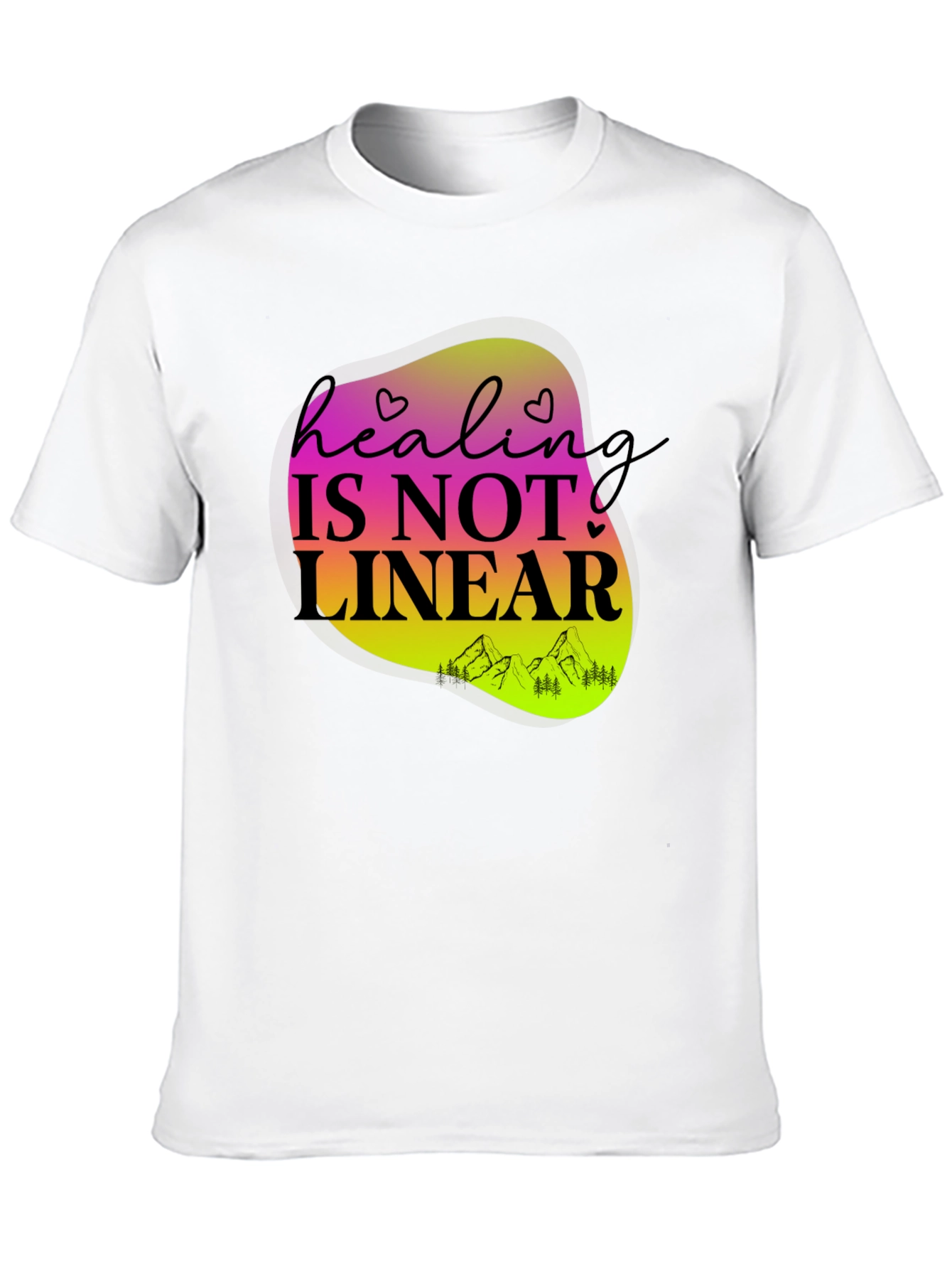Healing is Not Linear Graphic Tee
