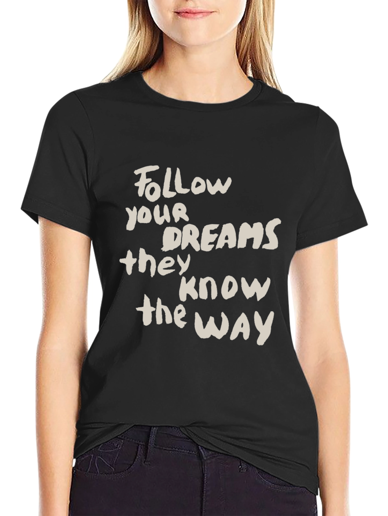 Follow Your Dreams Graphic Tee - Unisex Cotton T-Shirt