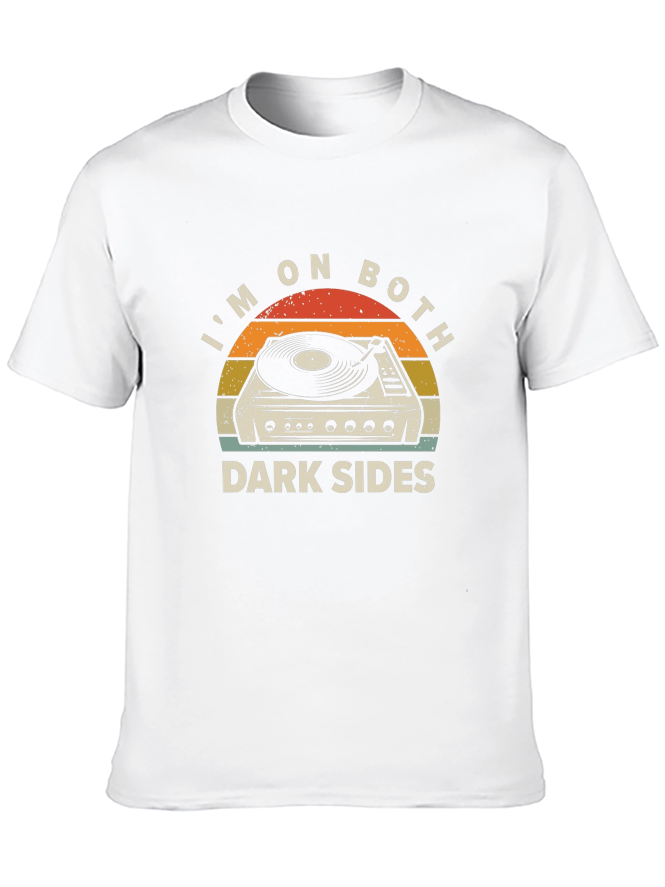 Im On Both Dark Sides Music Lover T-Shirt