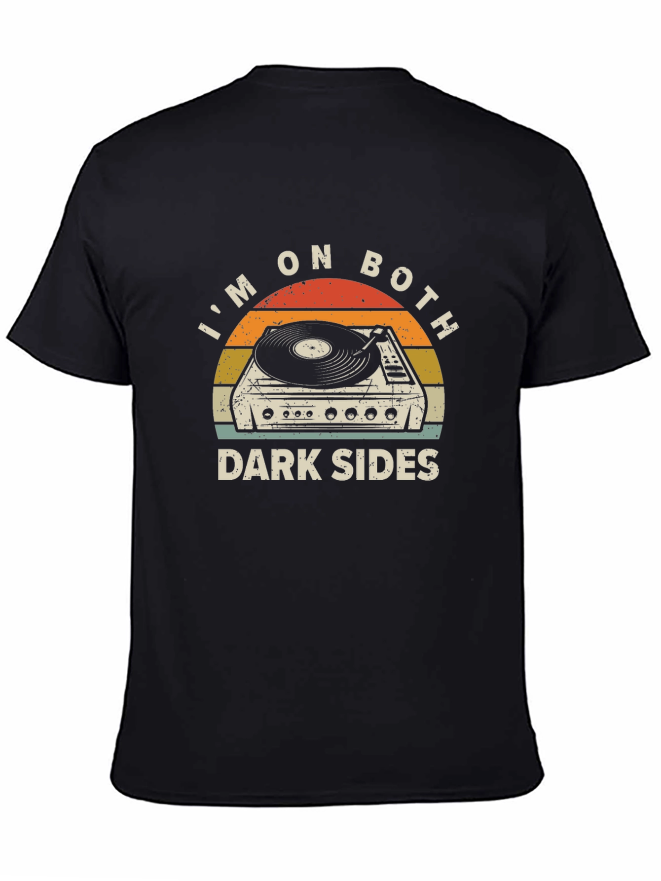 Im On Both Dark Sides Music Lover T-Shirt