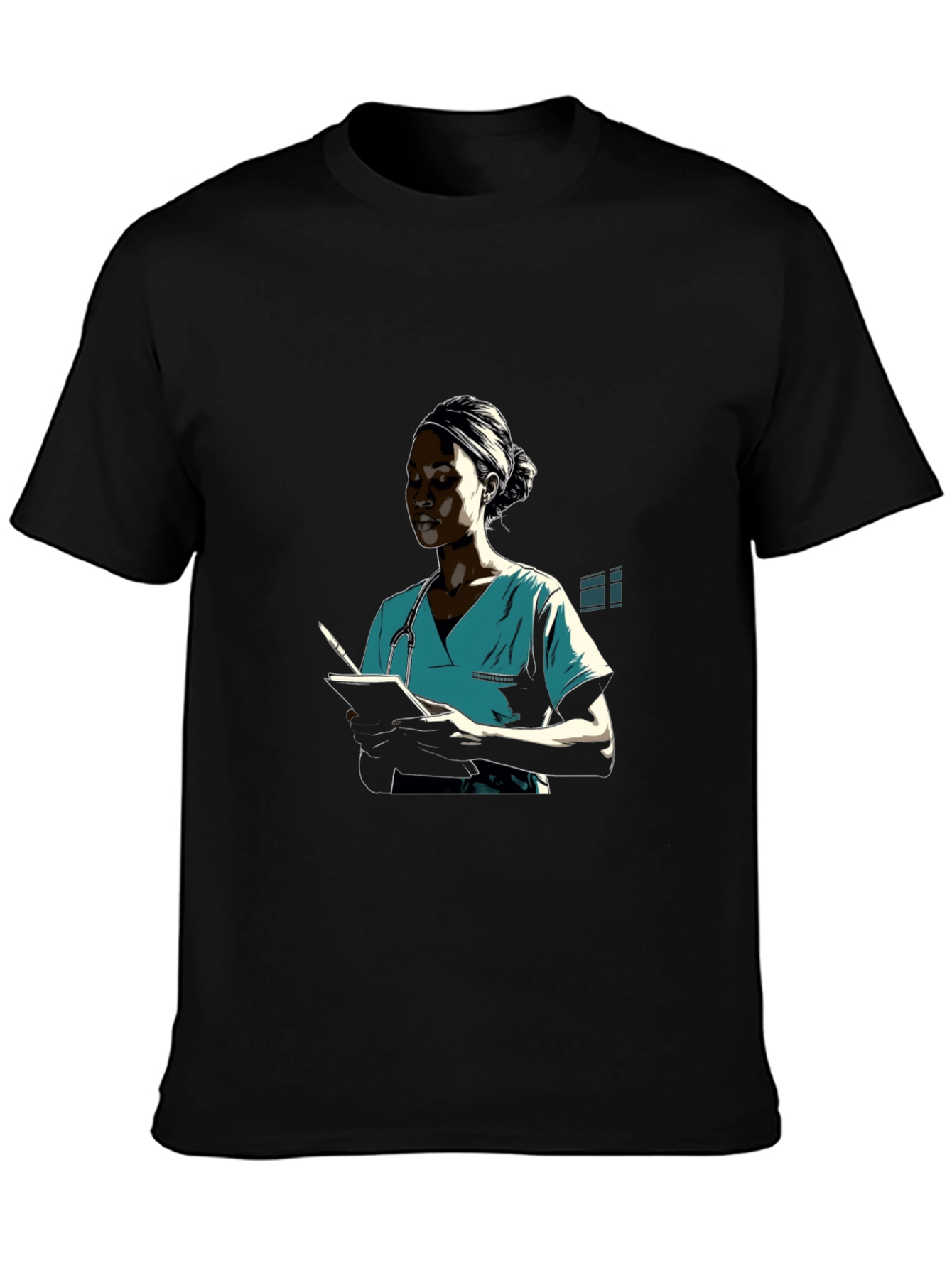 Nurse Graphic Tee - Unisex Cotton T-Shirt