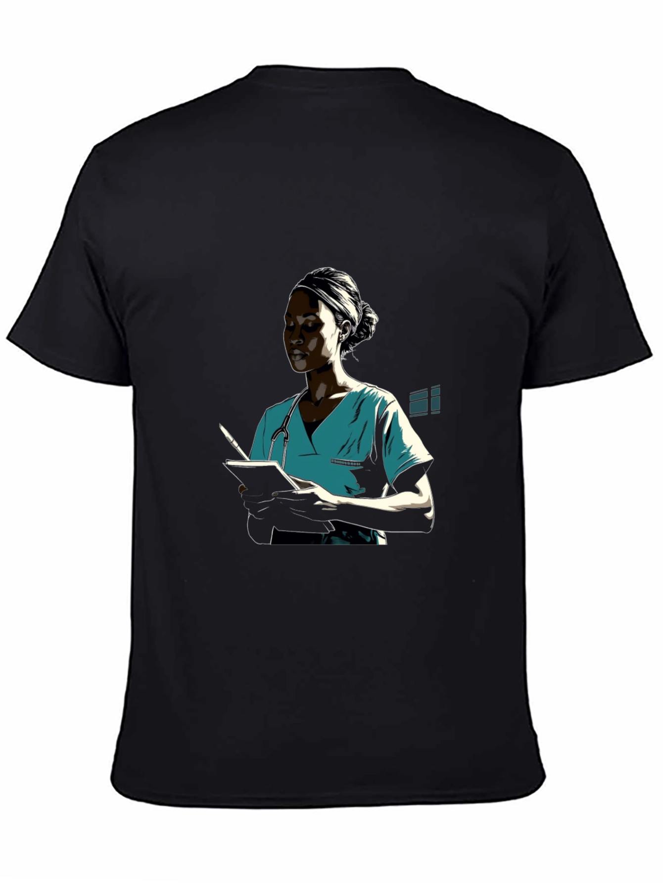 Nurse Graphic Tee - Unisex Cotton T-Shirt