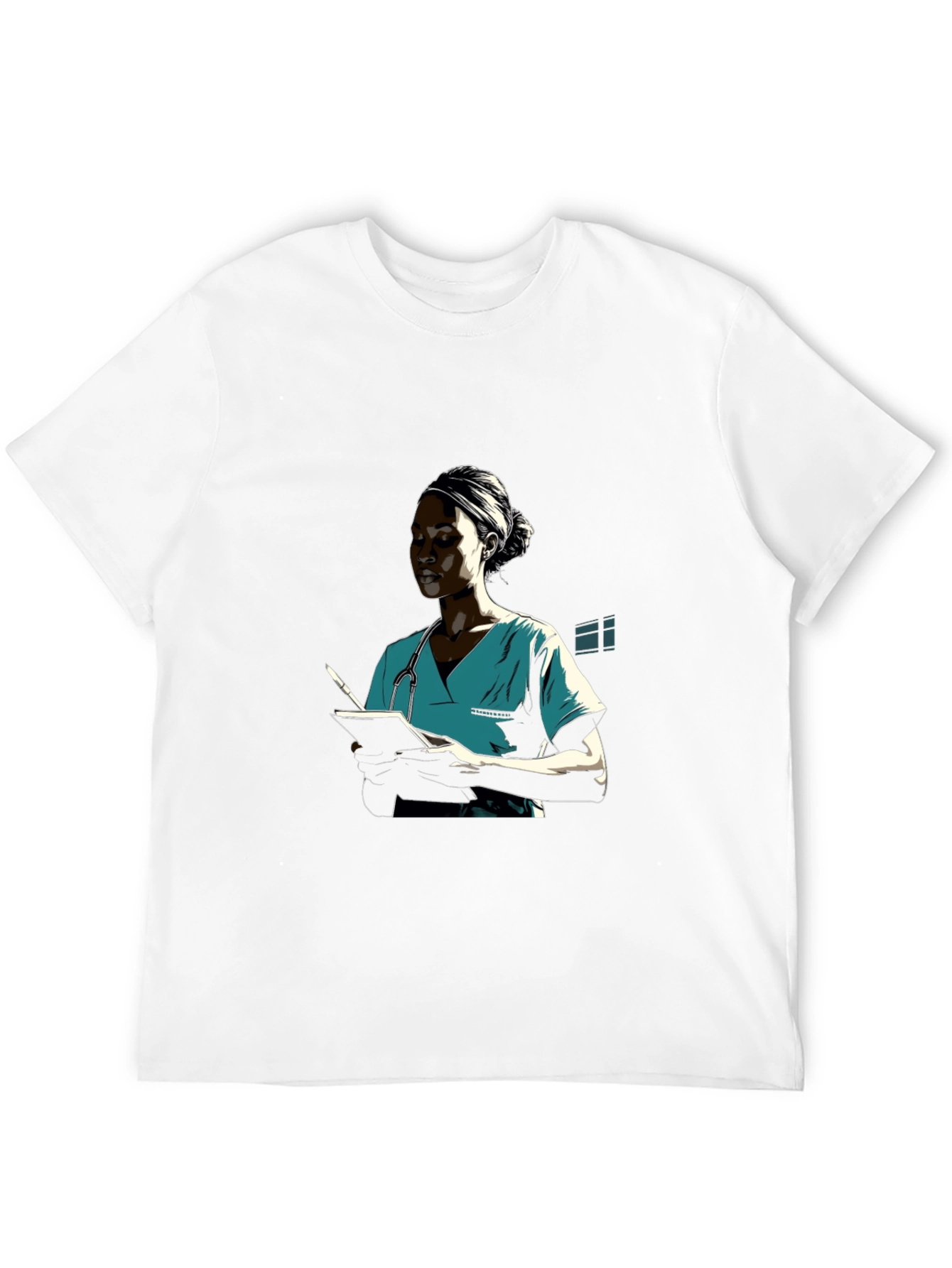 Nurse Graphic Tee - Unisex Cotton T-Shirt