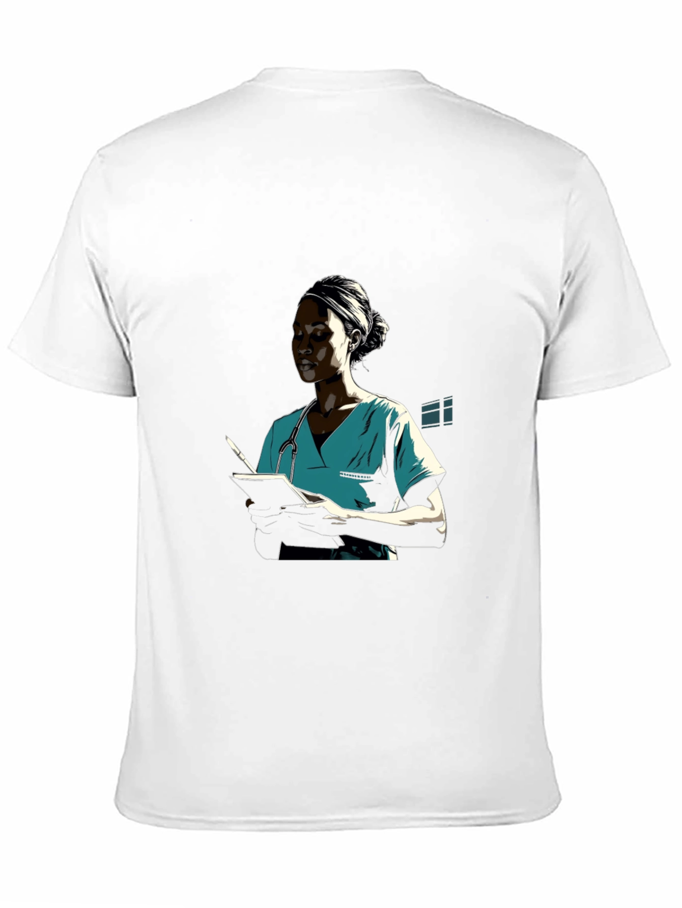 Nurse Graphic Tee - Unisex Cotton T-Shirt