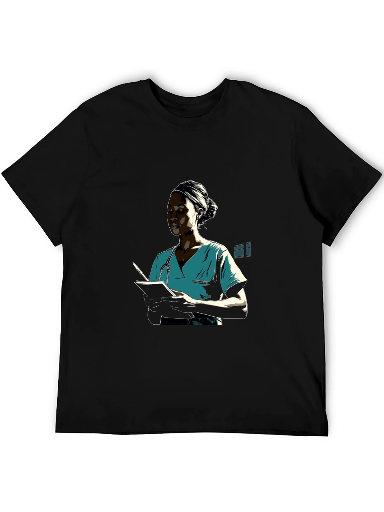 Nurse Graphic Tee - Unisex Cotton T-Shirt