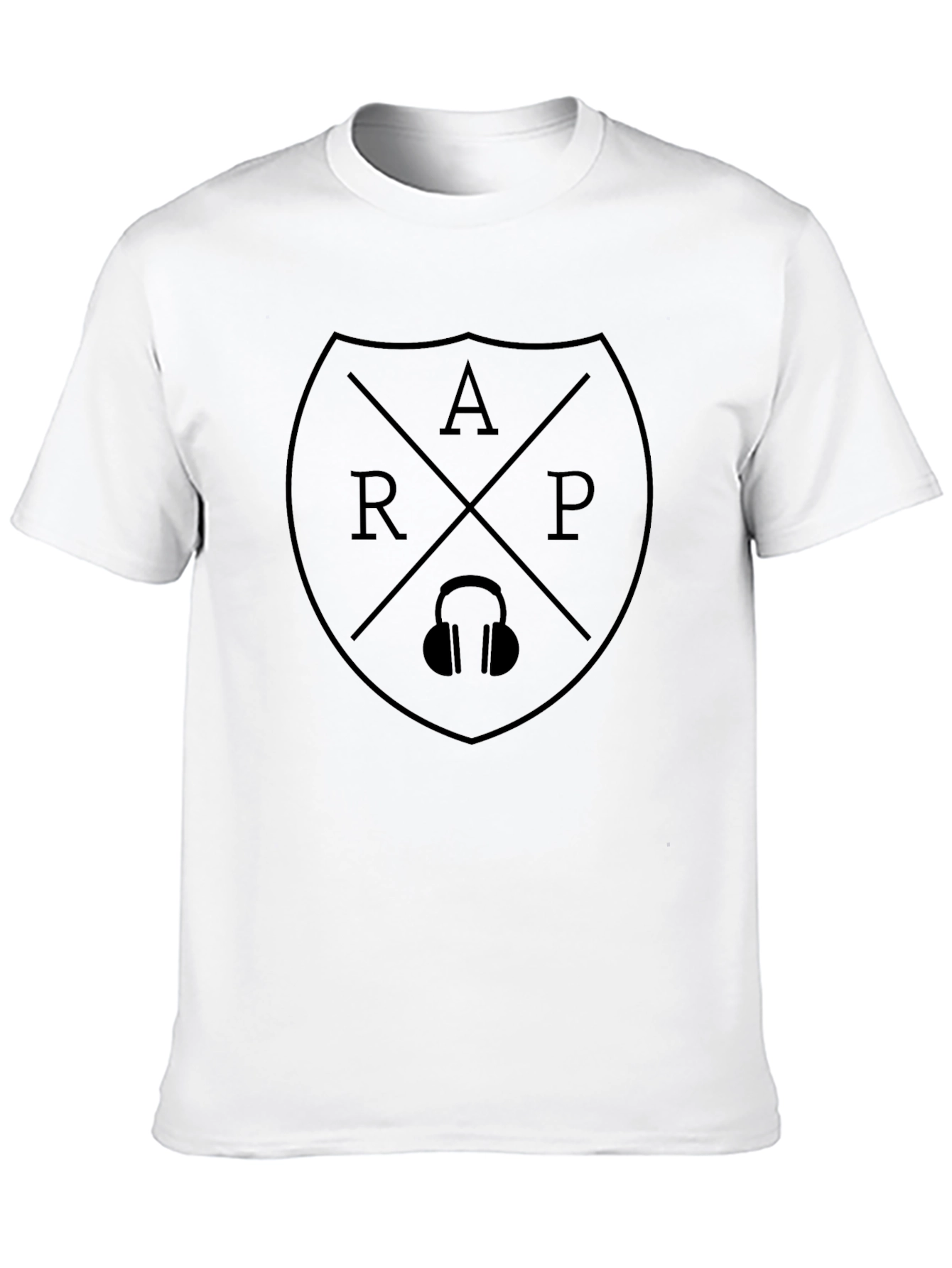 ARP Headphones Graphic Black T-Shirt