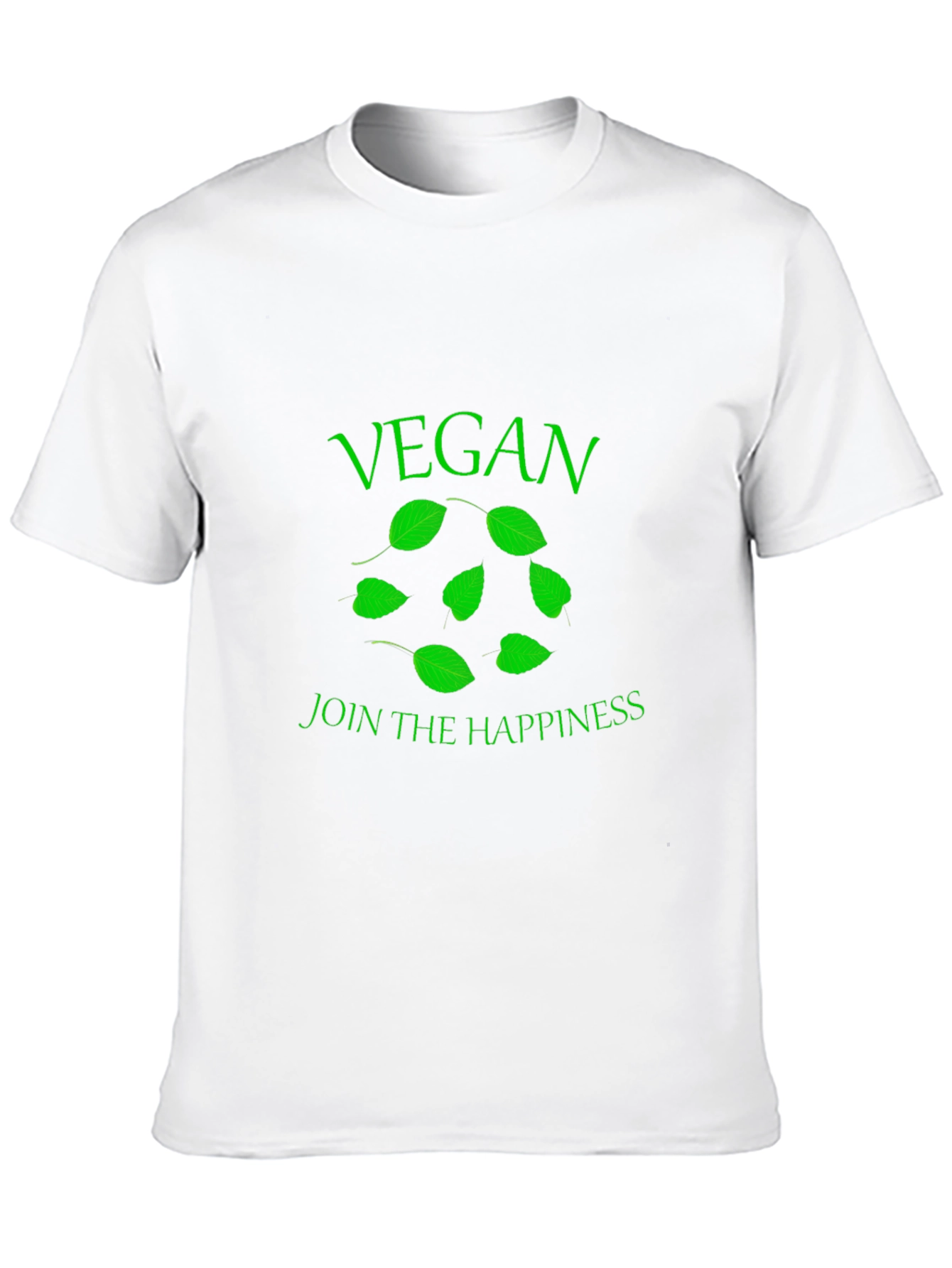 Vegan Happiness Black T-Shirt