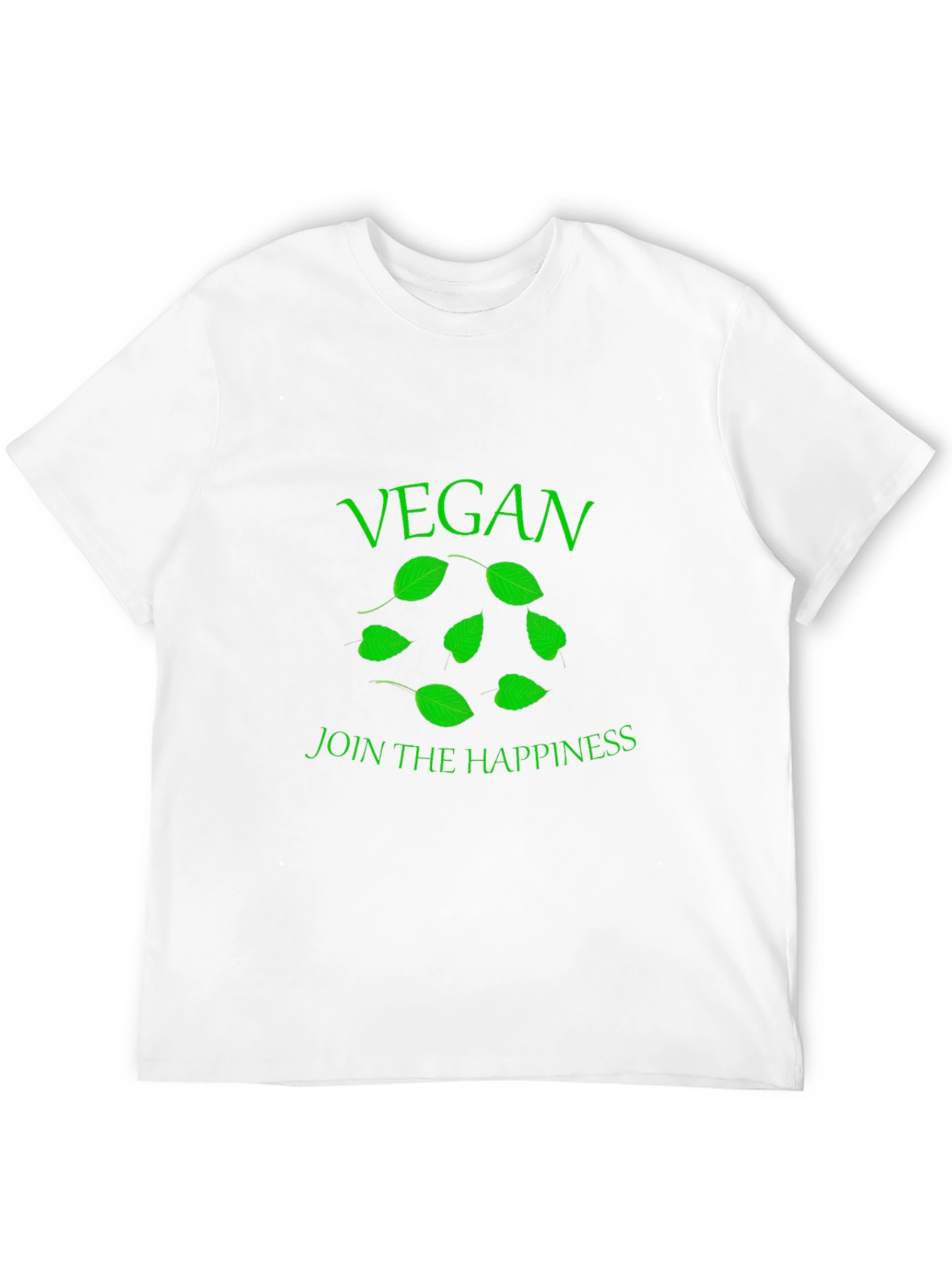 Vegan Happiness Black T-Shirt