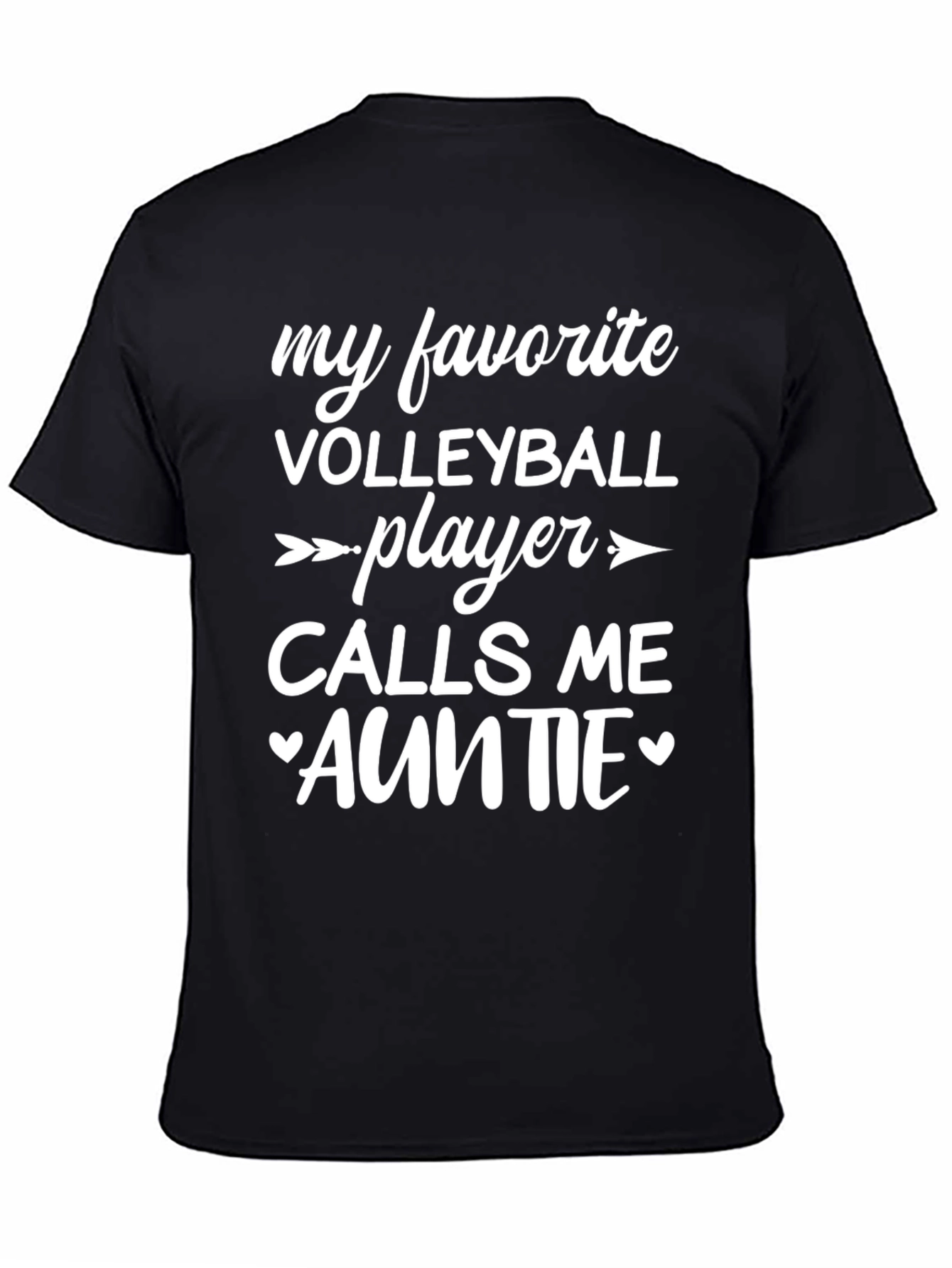 My Favorite Volleyball Player Auntie T-Shirt