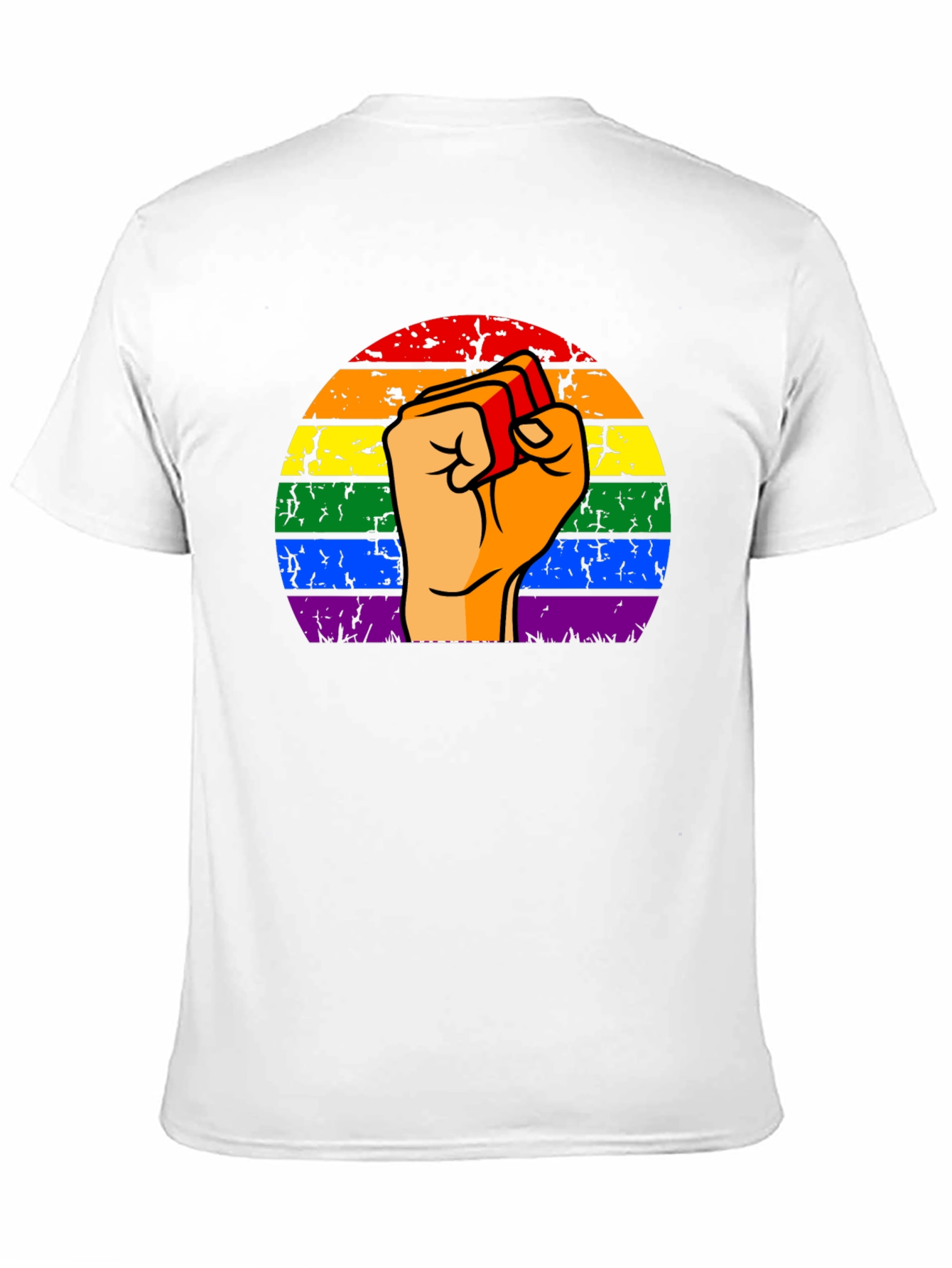 Pride Fist Black T-Shirt