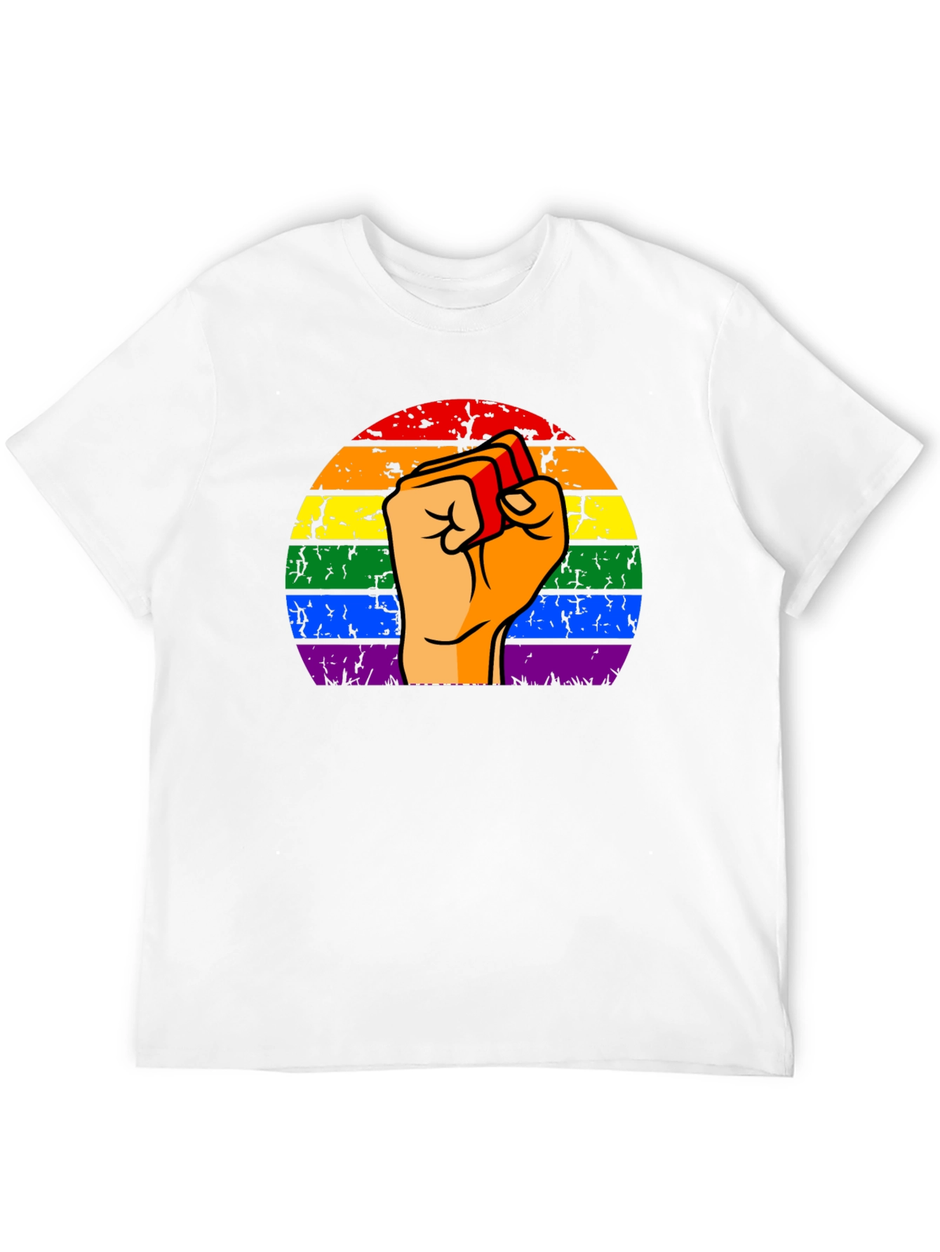 Pride Fist Black T-Shirt