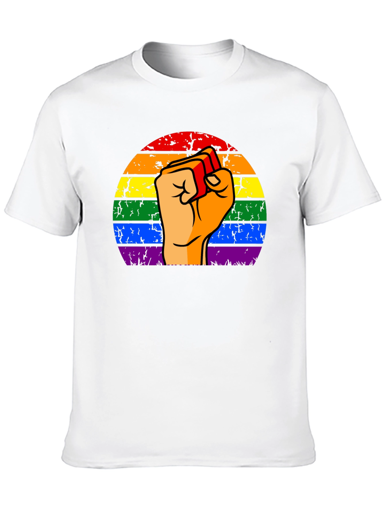 Pride Fist Black T-Shirt