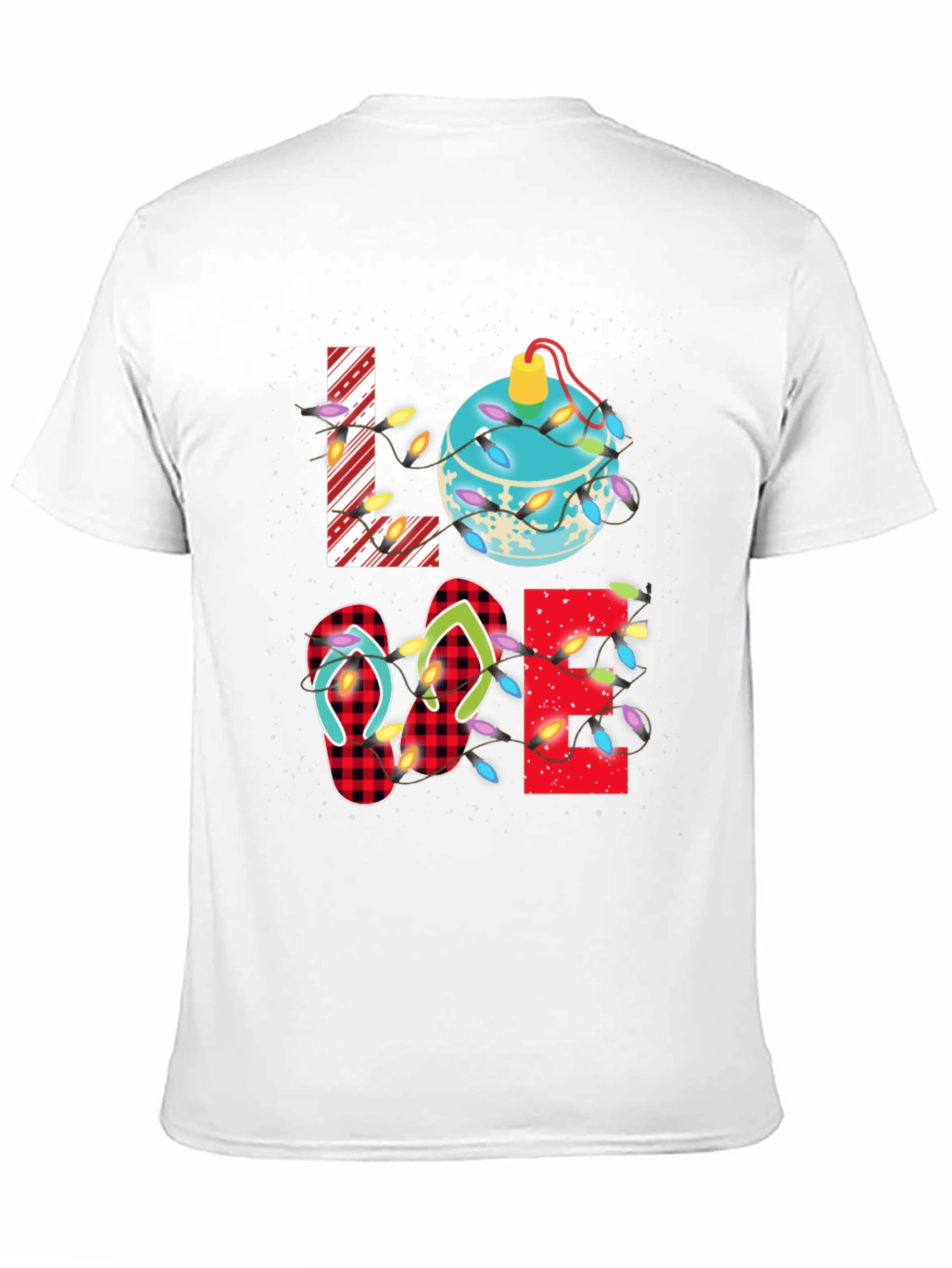 Love Beach Christmas Shirt