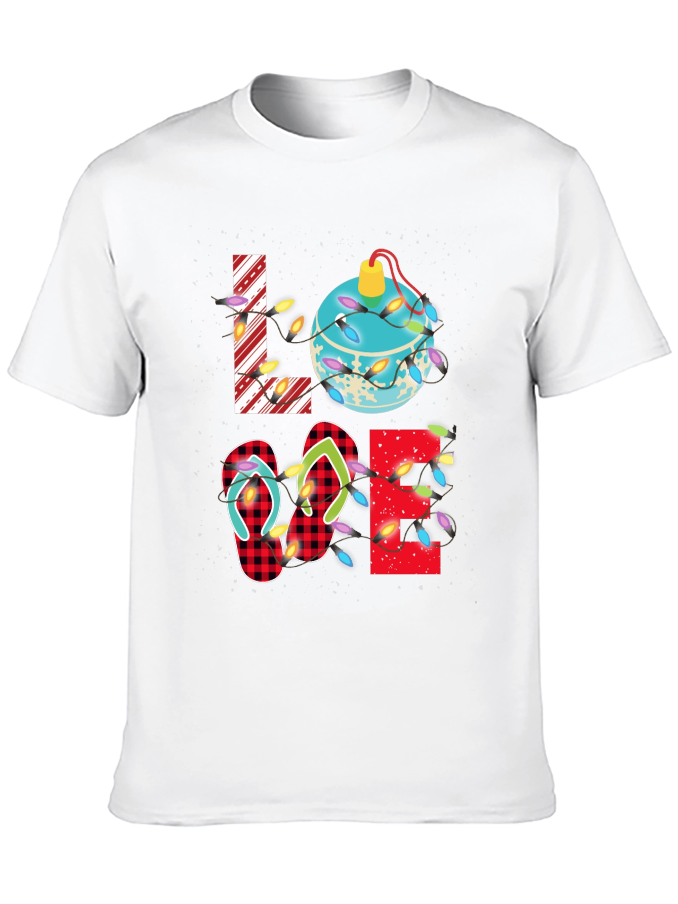 Love Beach Christmas Shirt