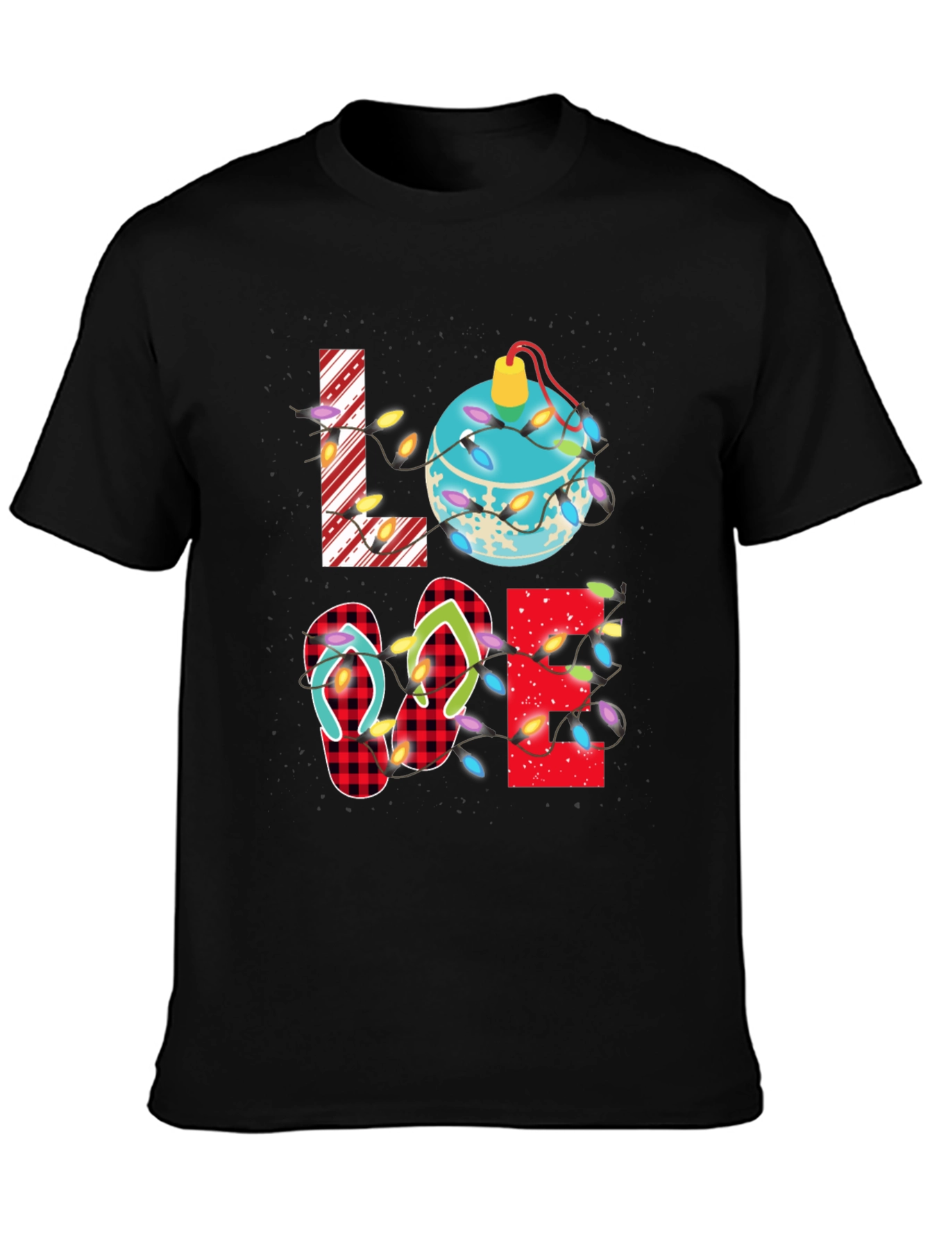 Love Beach Christmas Shirt
