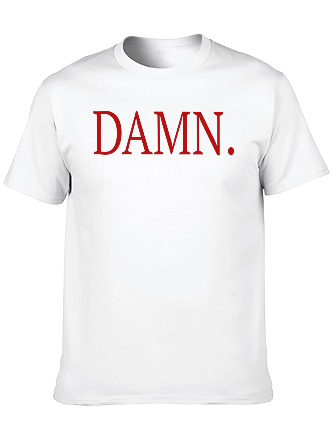 DAMN. Graphic Tee - Black Casual T-Shirt