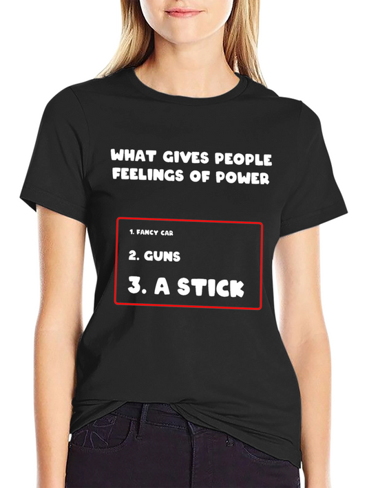 Funny Power List T-Shirt
