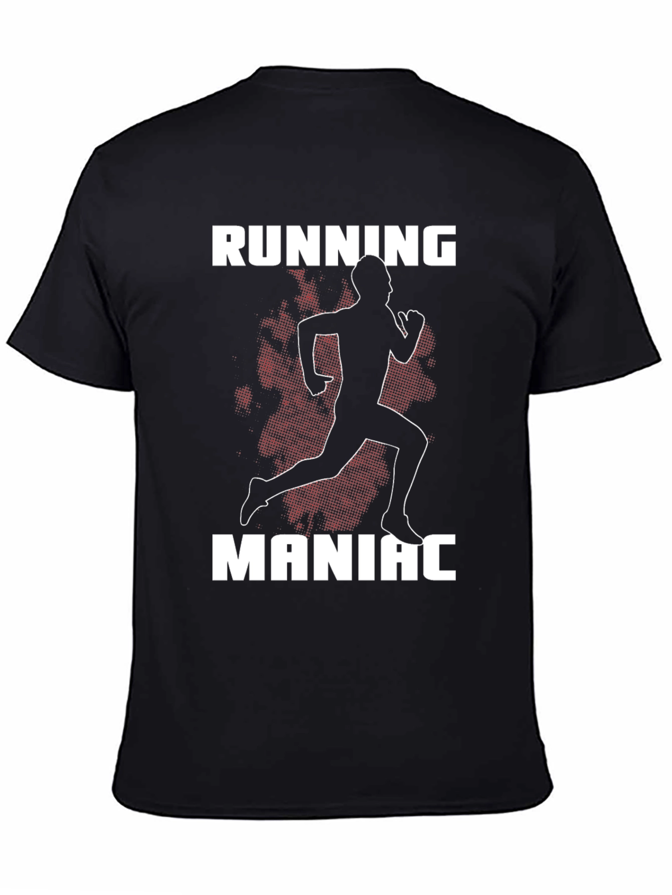 Running Maniac Graphic Tee - Black