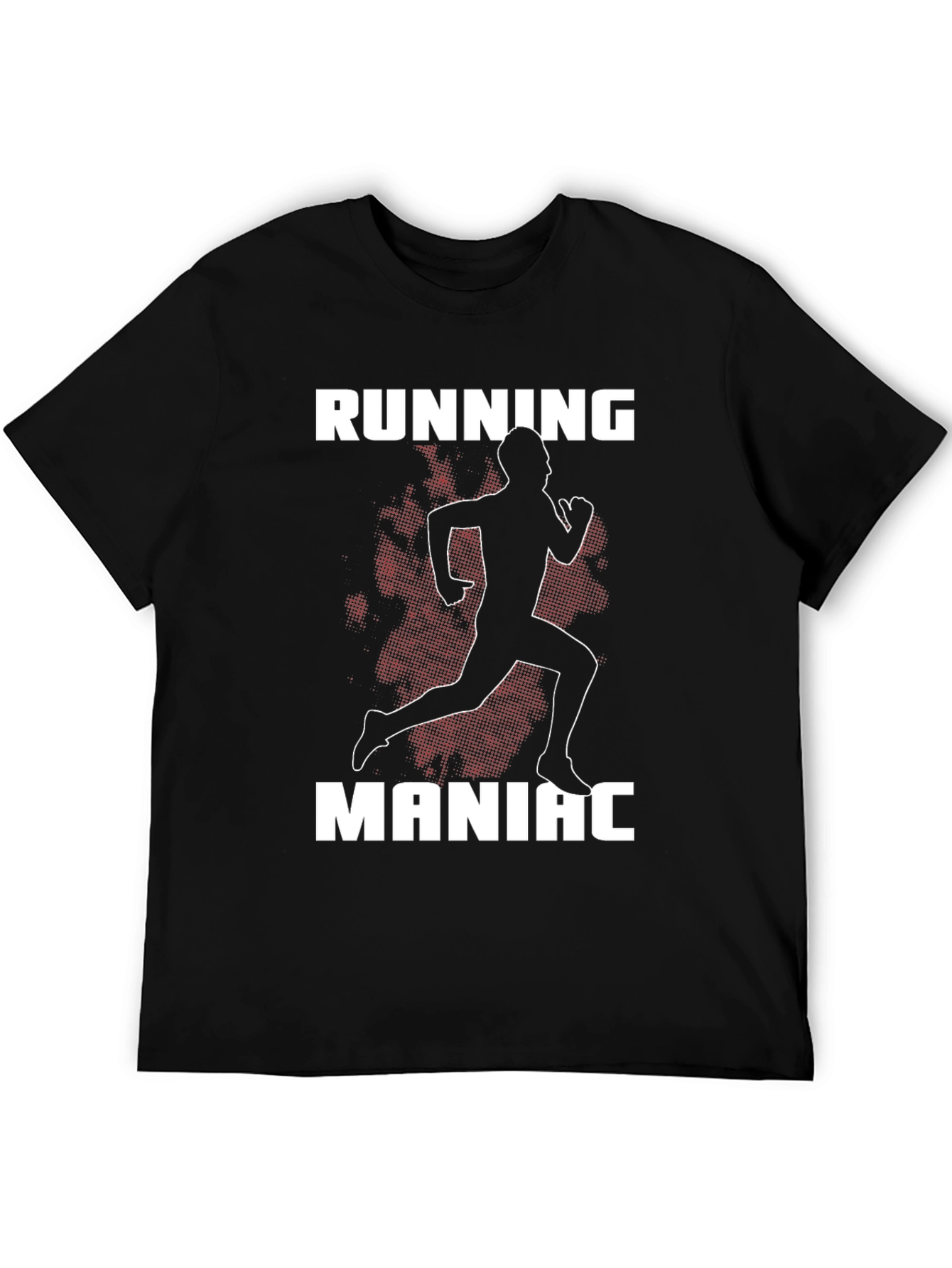 Running Maniac Graphic Tee - Black
