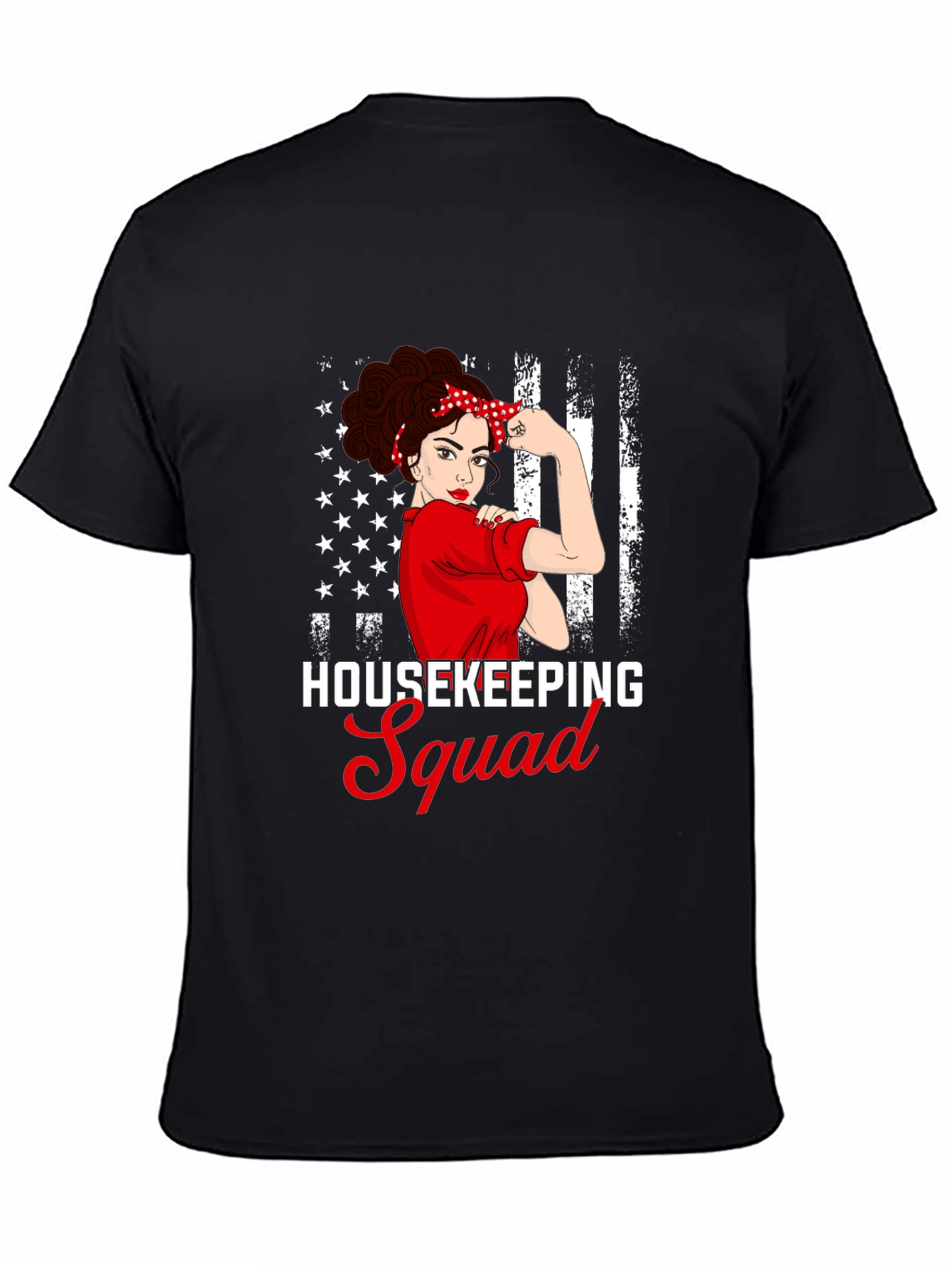 Housekeeping Squad T-Shirt - Rosie Riveter Inspired