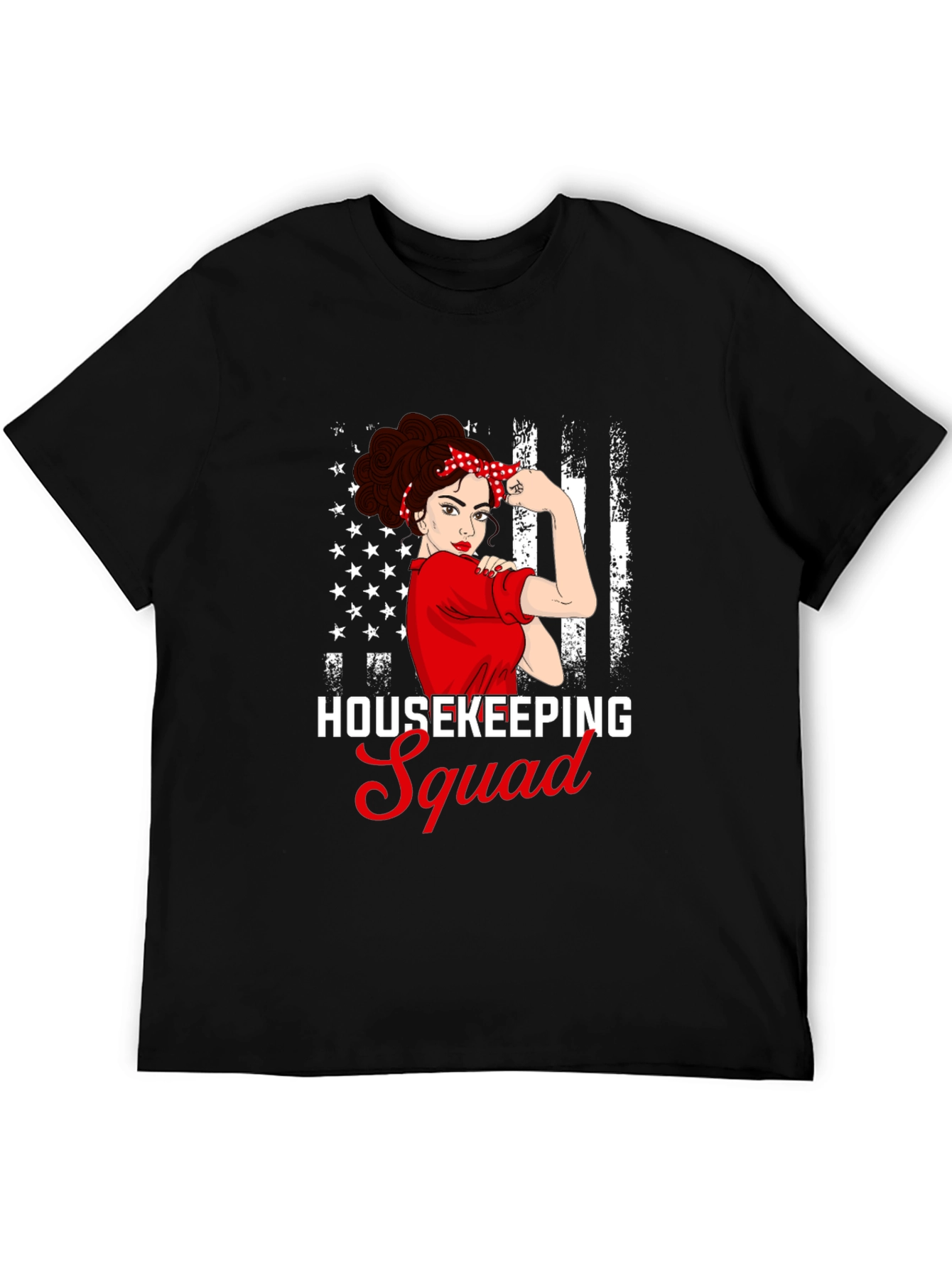 Housekeeping Squad T-Shirt - Rosie Riveter Inspired