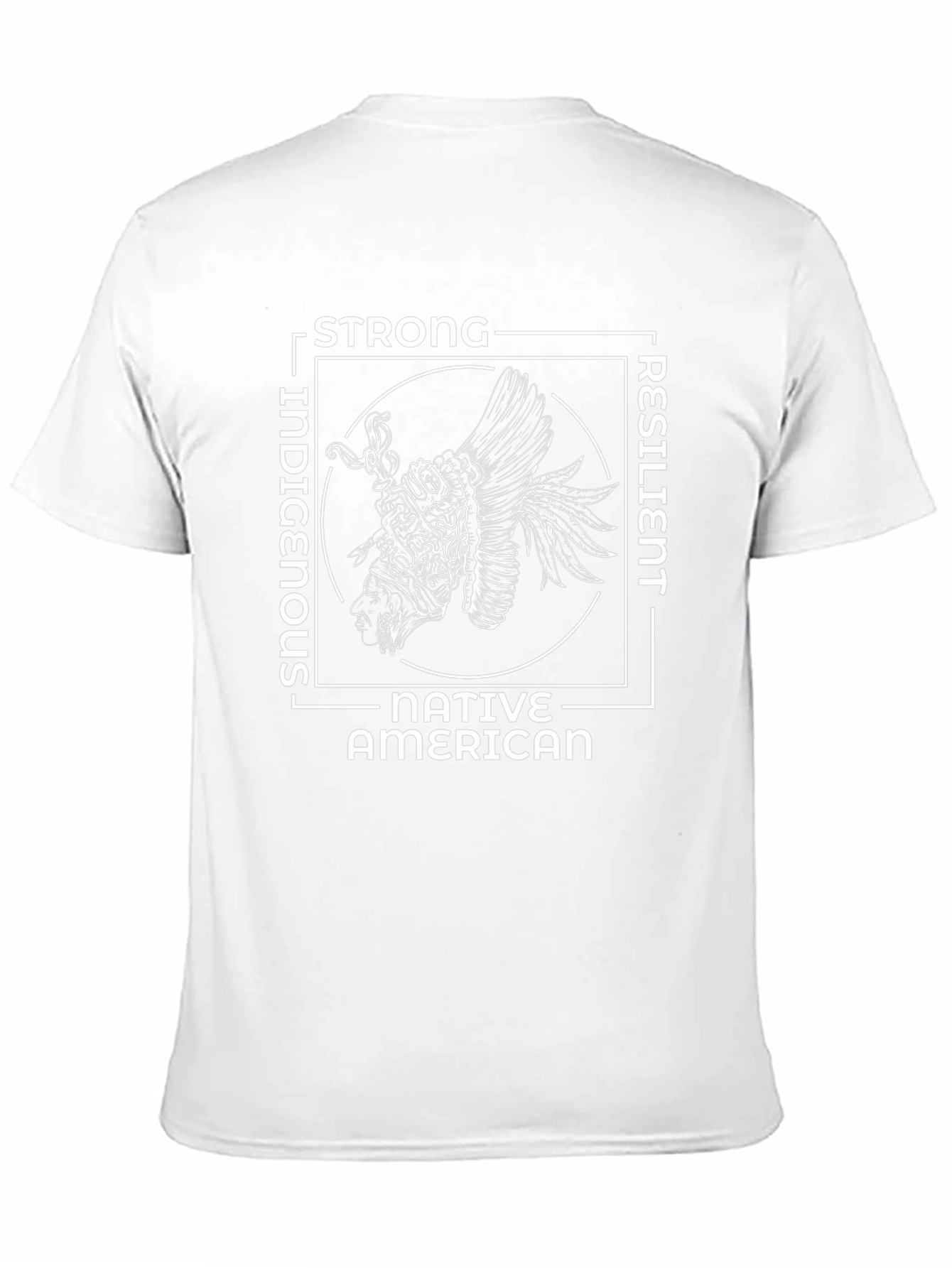 Native American Pride Tee - Strong Resilient Indigenous