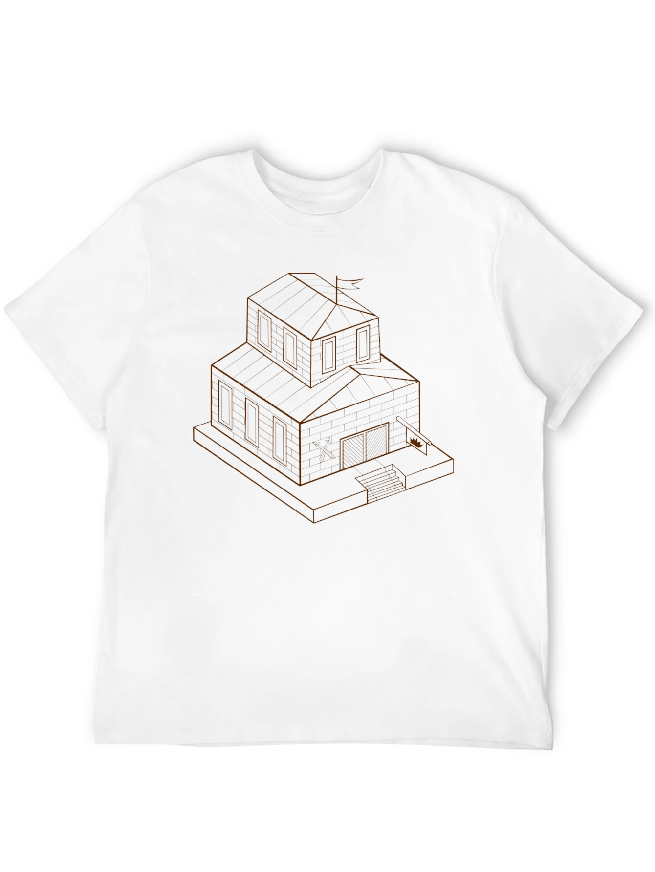 Modern Architect House Graphic T-Shirt