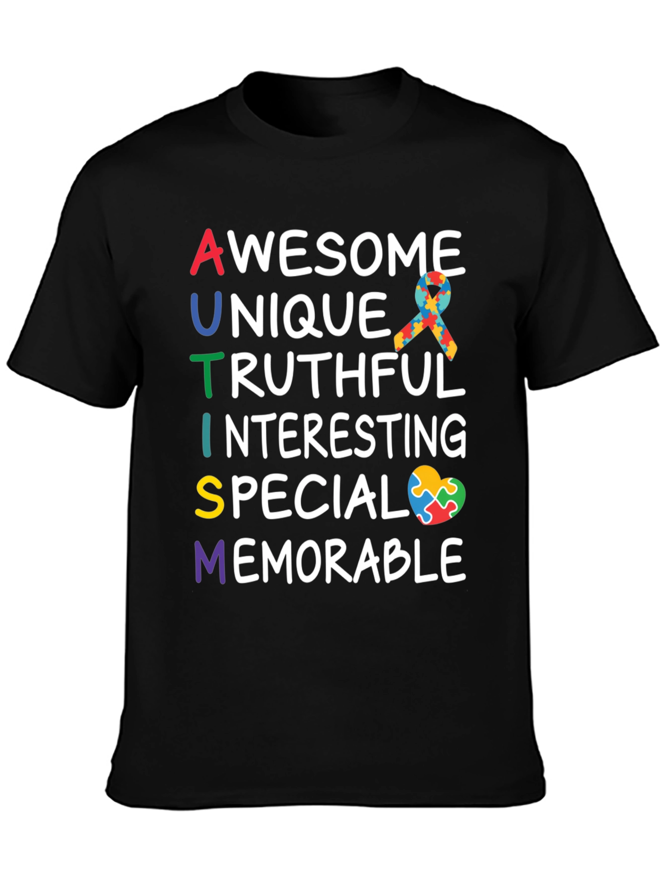 Autism Awareness T-Shirt: Awesome Unique Memorable