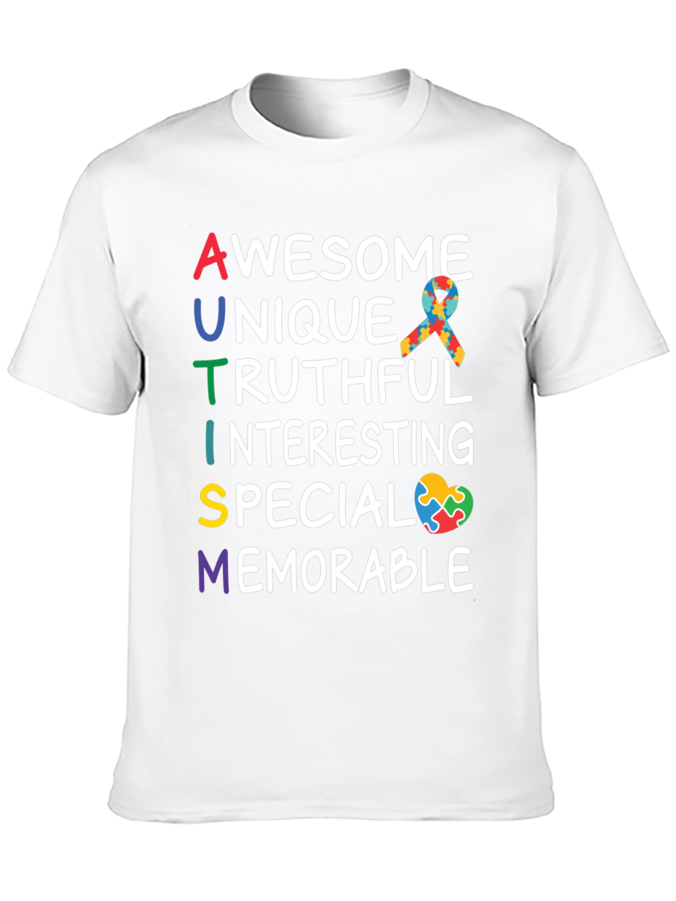 Autism Awareness T-Shirt: Awesome Unique Memorable