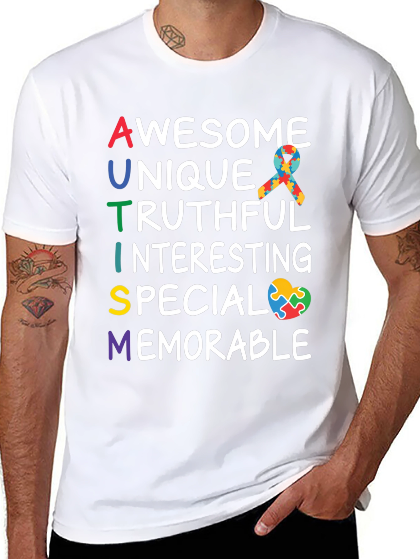 Autism Awareness T-Shirt: Awesome Unique Memorable