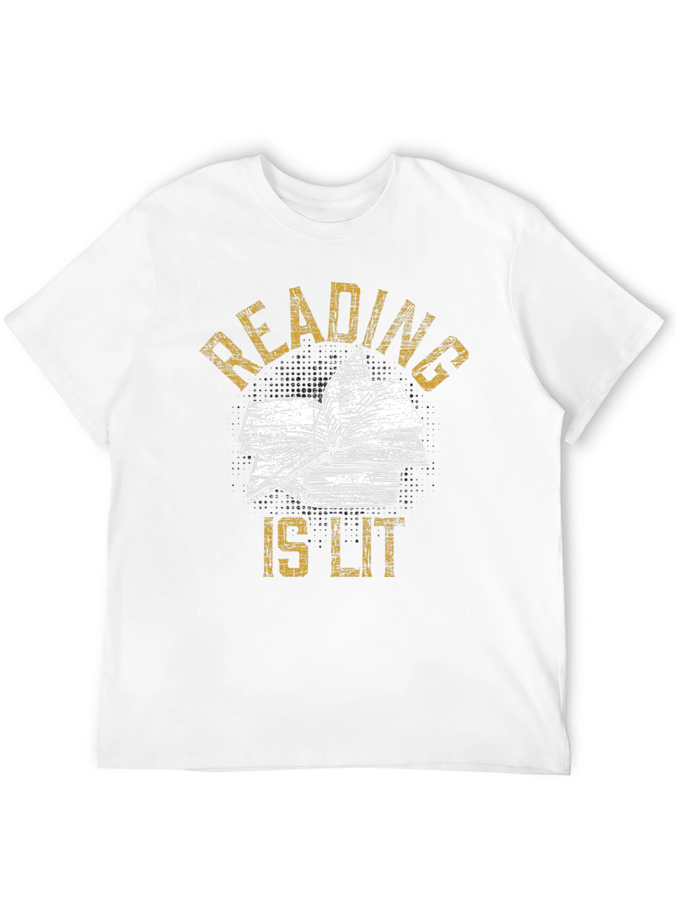 Reading is Lit T-Shirt - Black Graphic Tee